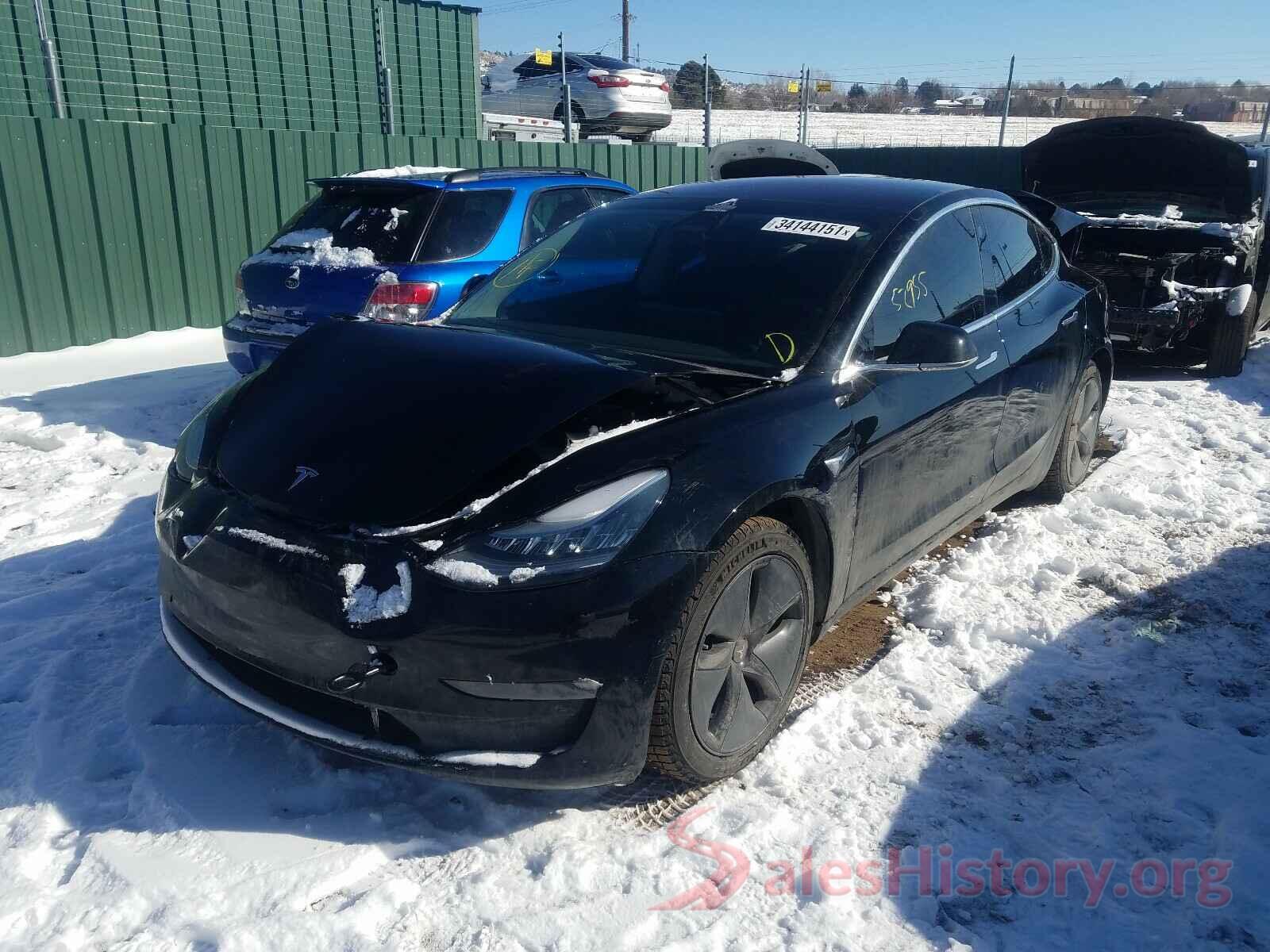 5YJ3E1EB3JF103480 2018 TESLA MODEL 3