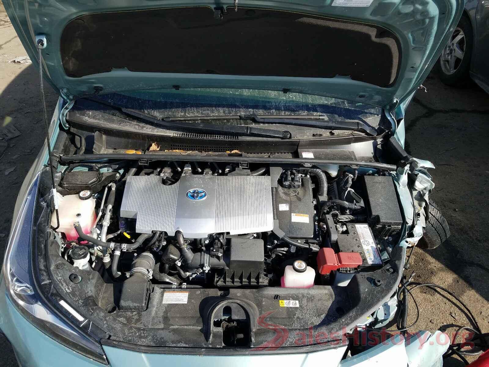 JTDKARFU9K3077486 2019 TOYOTA PRIUS