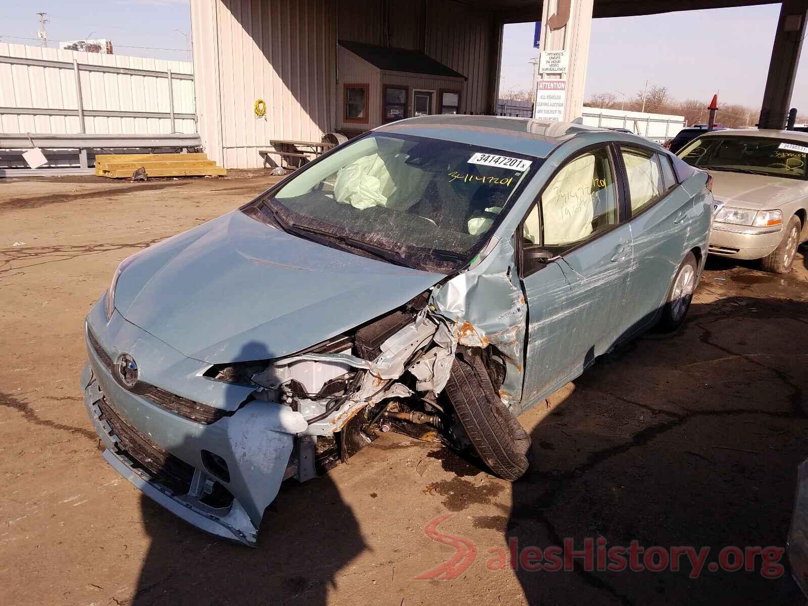 JTDKARFU9K3077486 2019 TOYOTA PRIUS