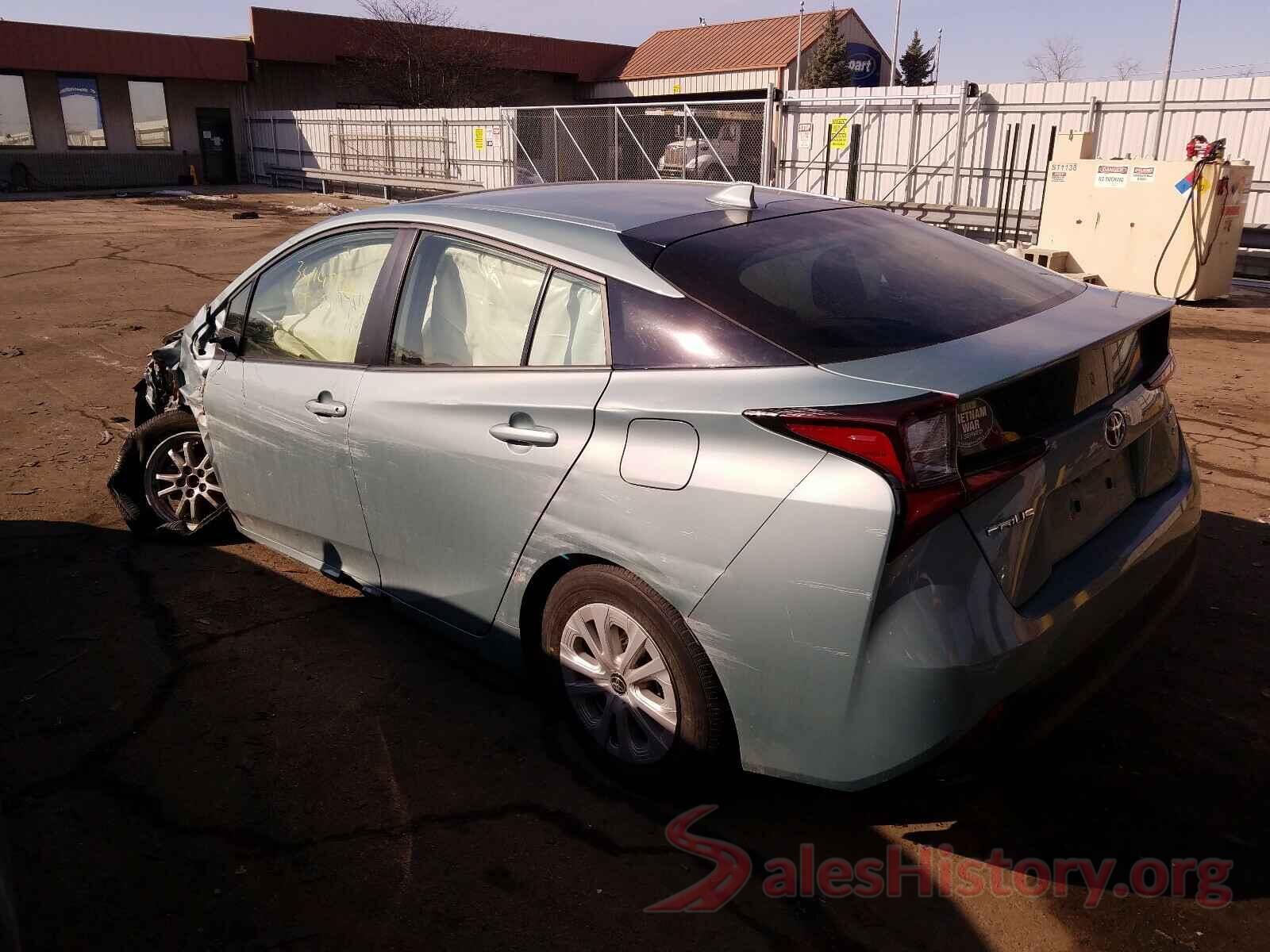 JTDKARFU9K3077486 2019 TOYOTA PRIUS