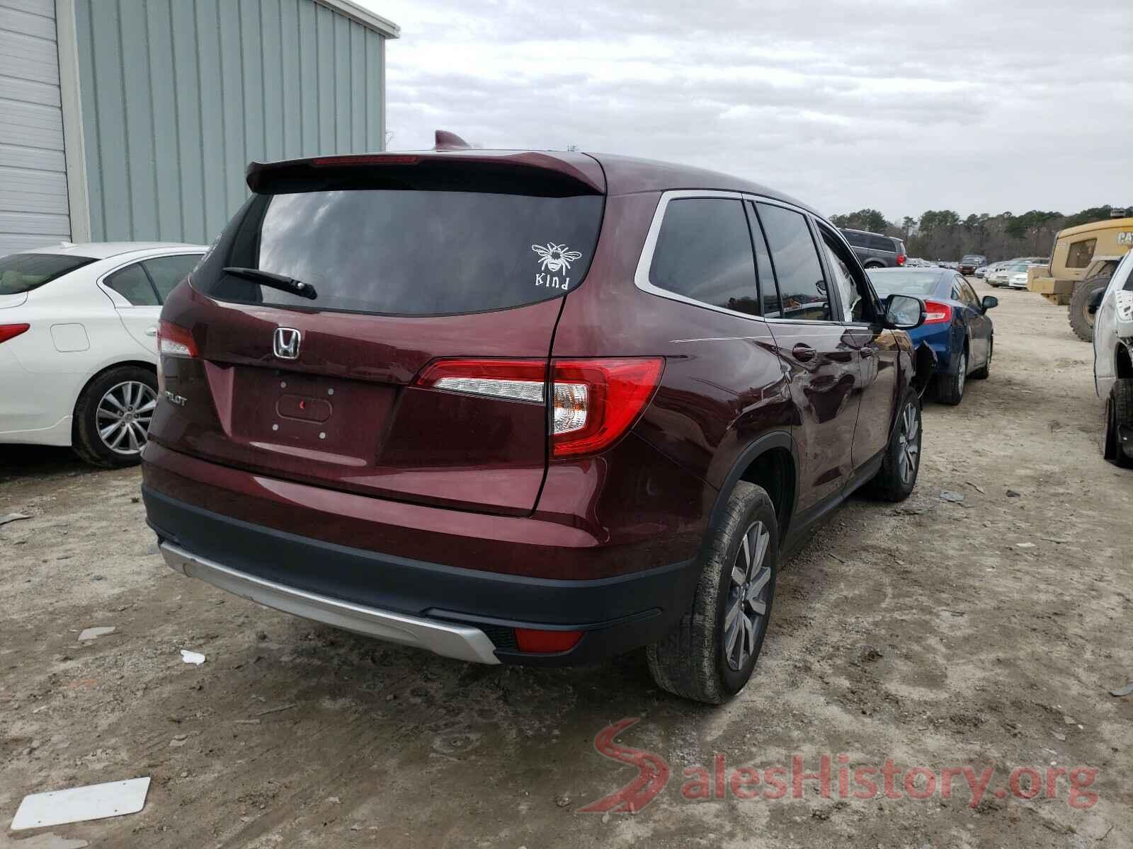 5FNYF5H32KB030165 2019 HONDA PILOT