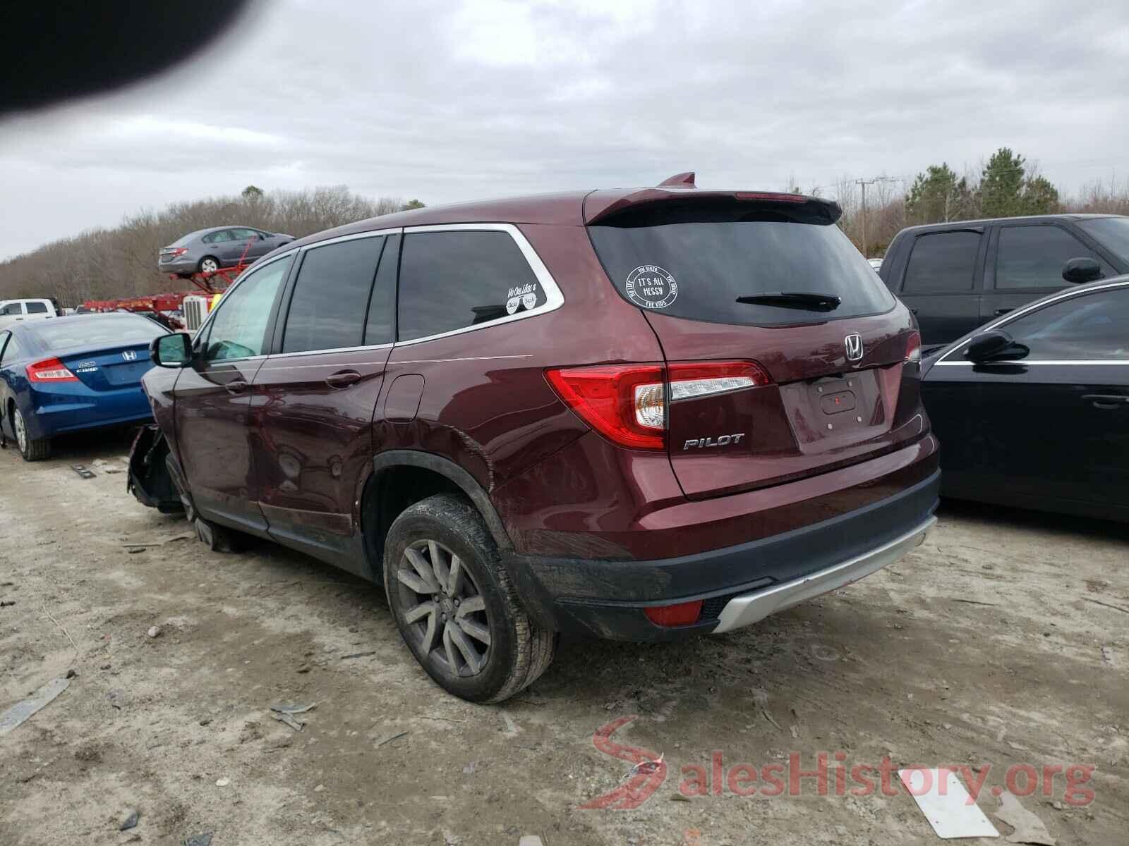 5FNYF5H32KB030165 2019 HONDA PILOT