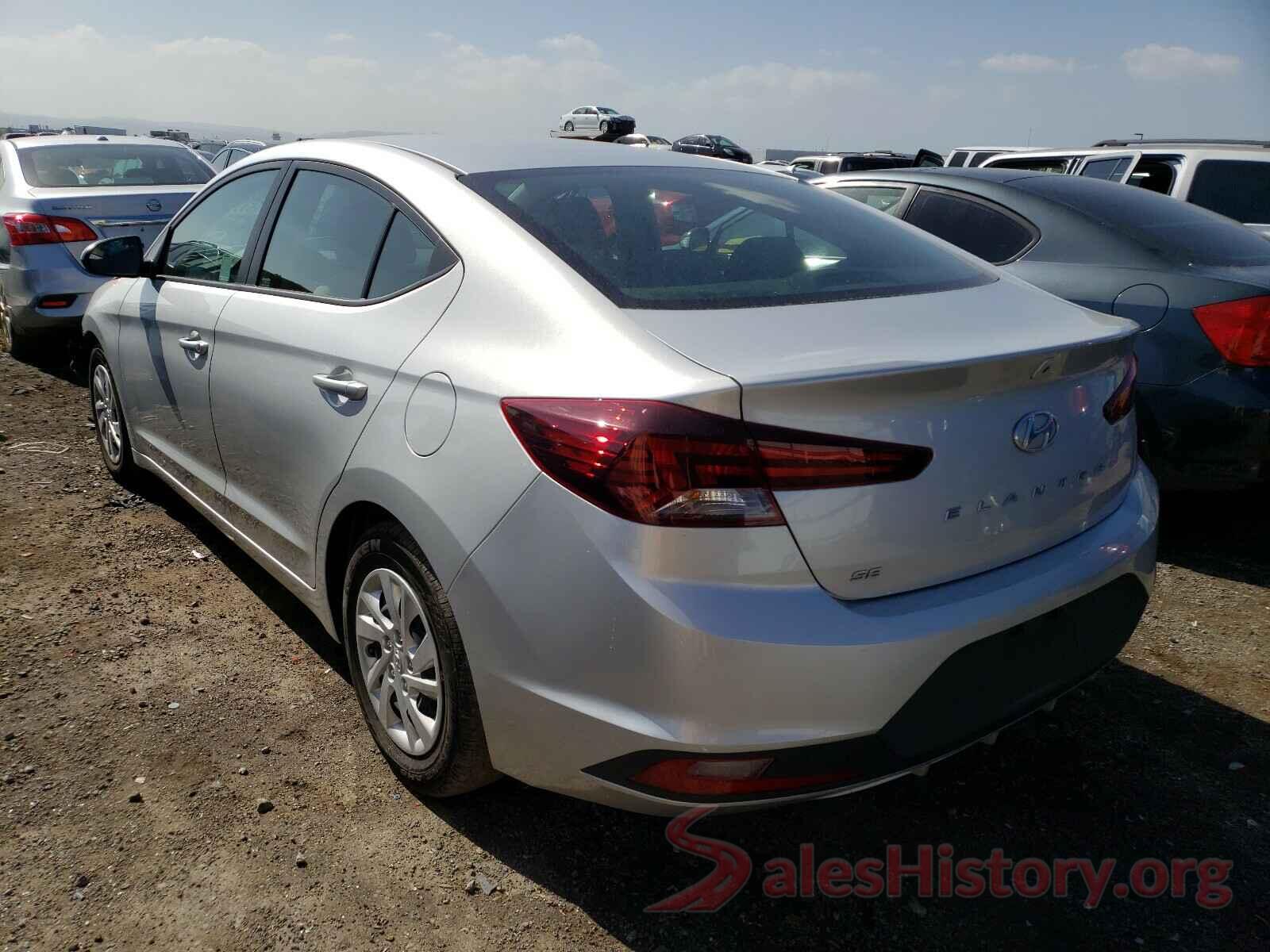 5NPD74LF2KH489009 2019 HYUNDAI ELANTRA