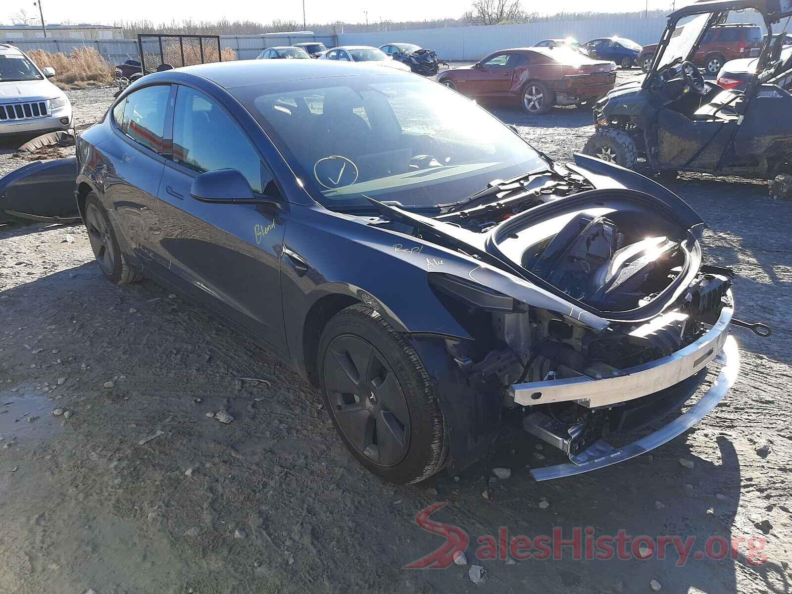 5YJ3E1EA4MF859377 2021 TESLA MODEL 3