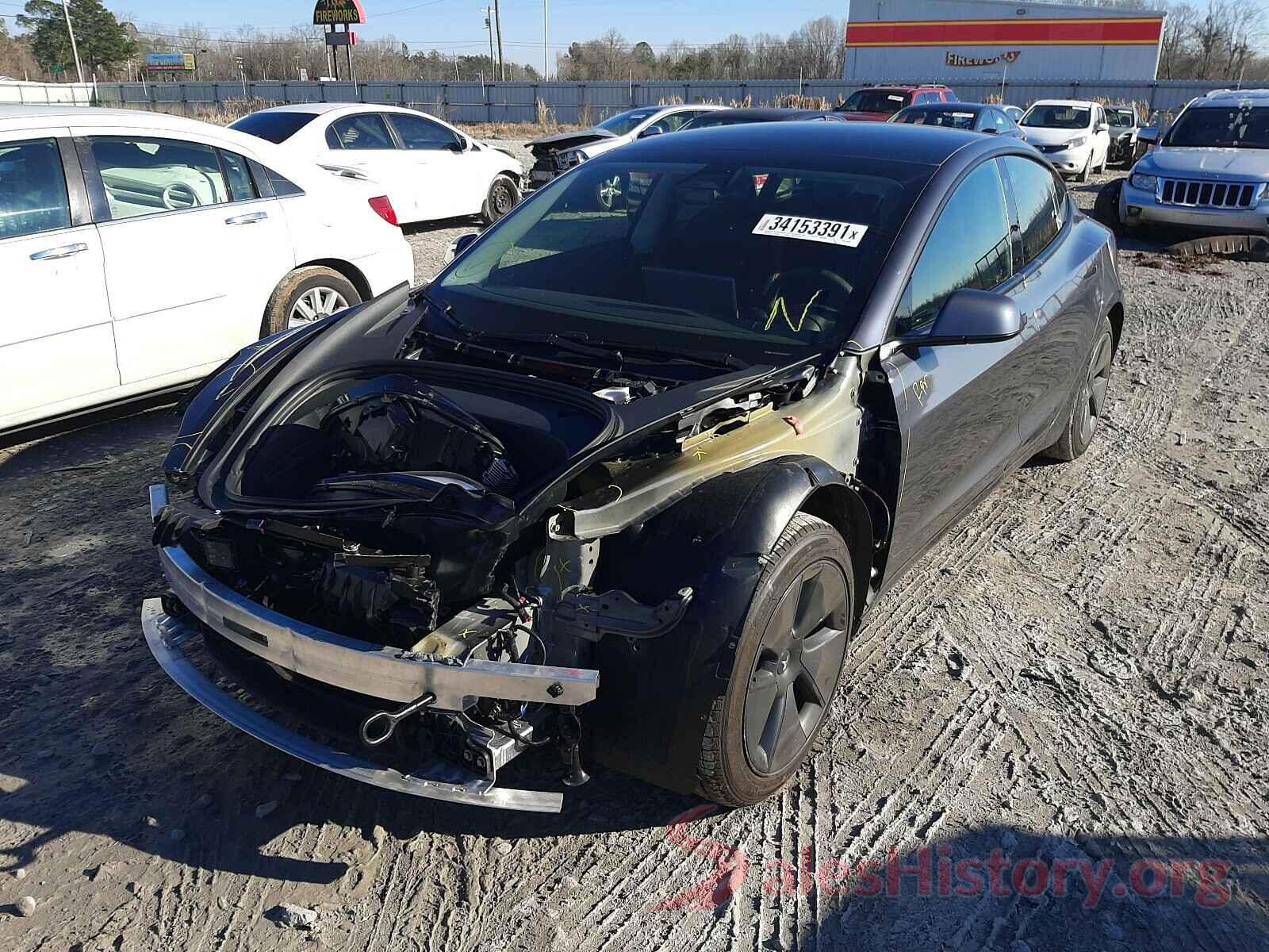 5YJ3E1EA4MF859377 2021 TESLA MODEL 3