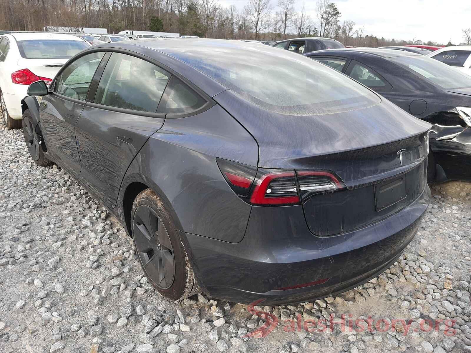 5YJ3E1EA4MF859377 2021 TESLA MODEL 3