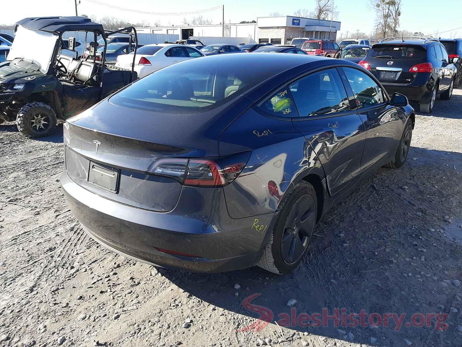 5YJ3E1EA4MF859377 2021 TESLA MODEL 3