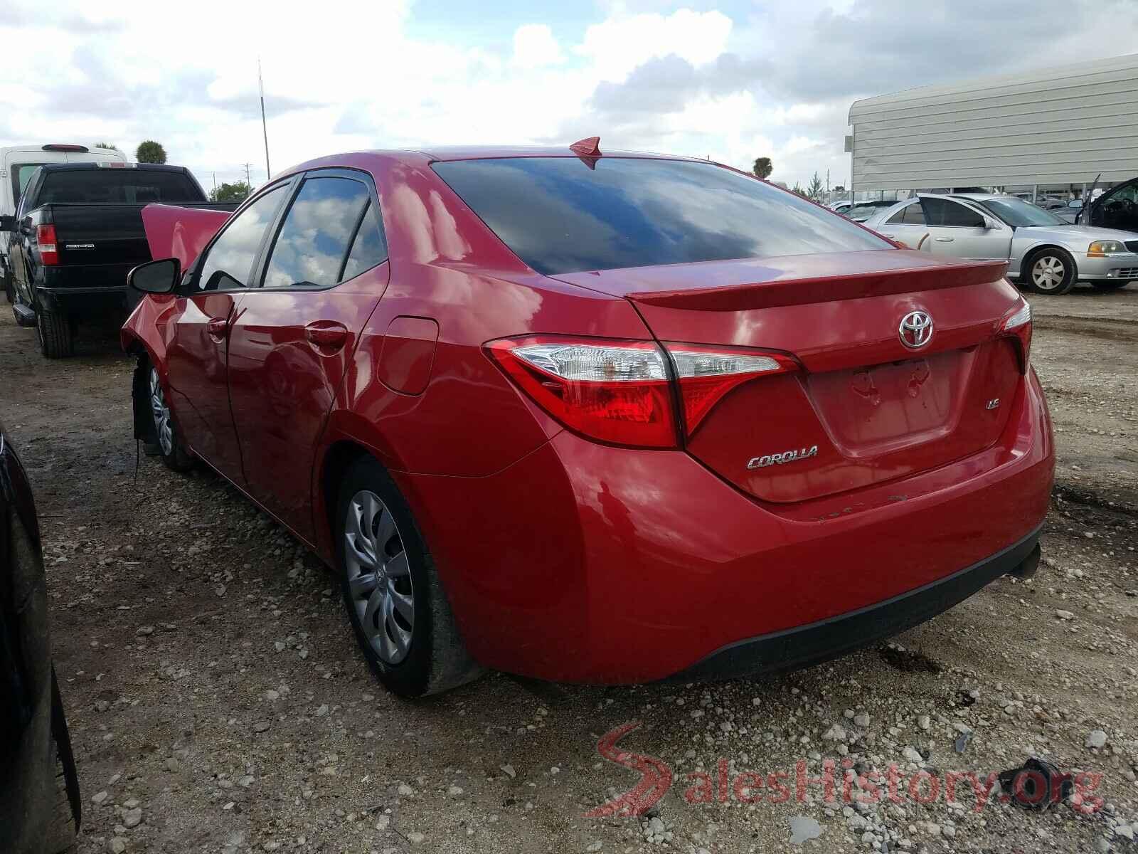 2T1BURHE4GC628774 2016 TOYOTA COROLLA