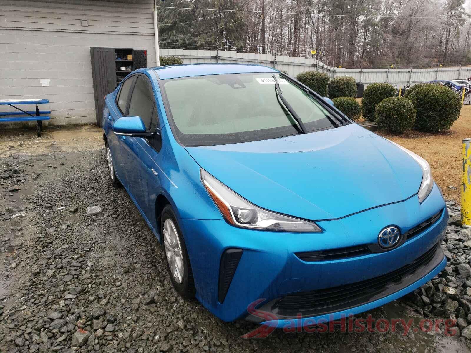 JTDKARFU2L3117800 2020 TOYOTA PRIUS