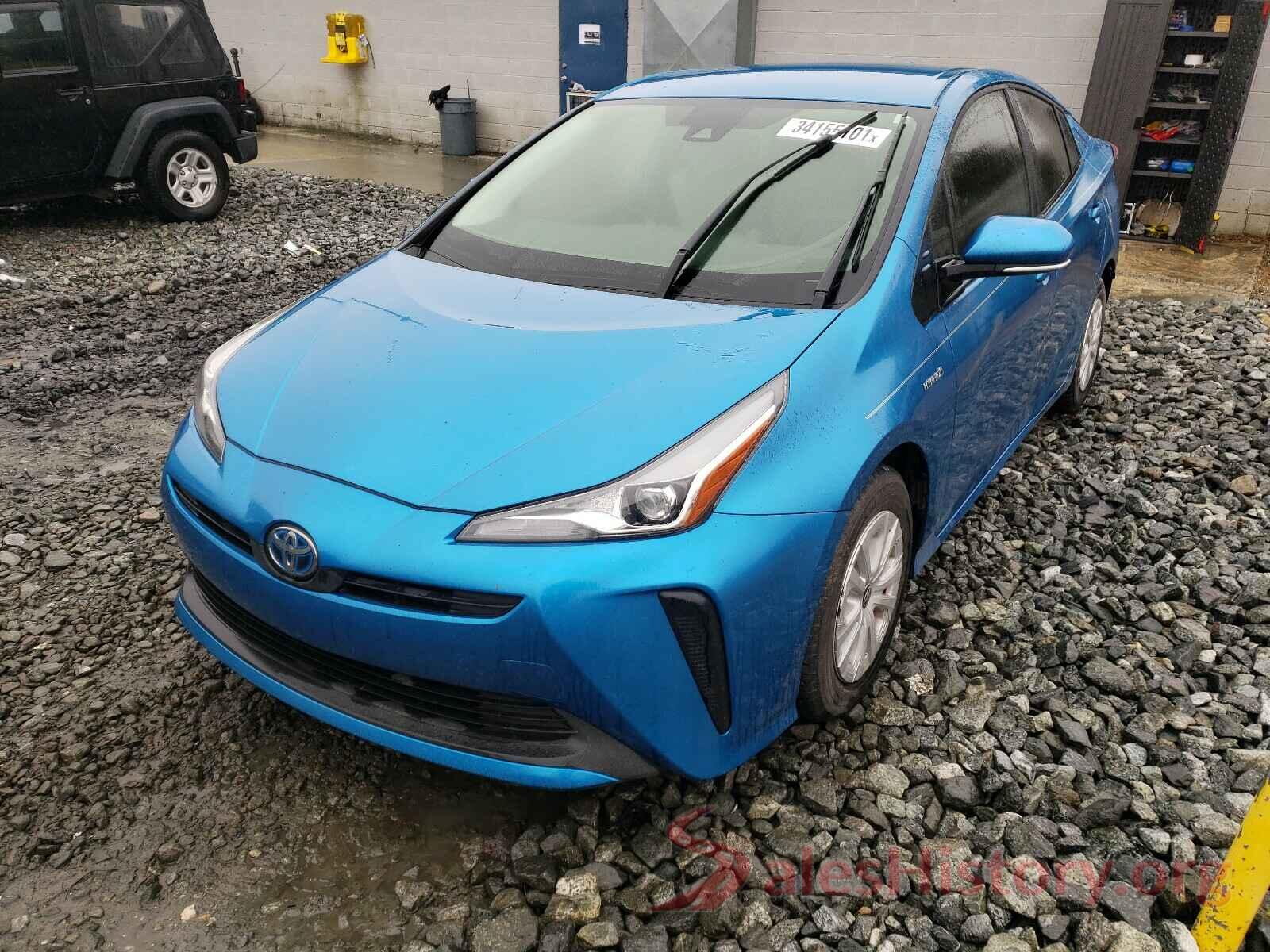 JTDKARFU2L3117800 2020 TOYOTA PRIUS