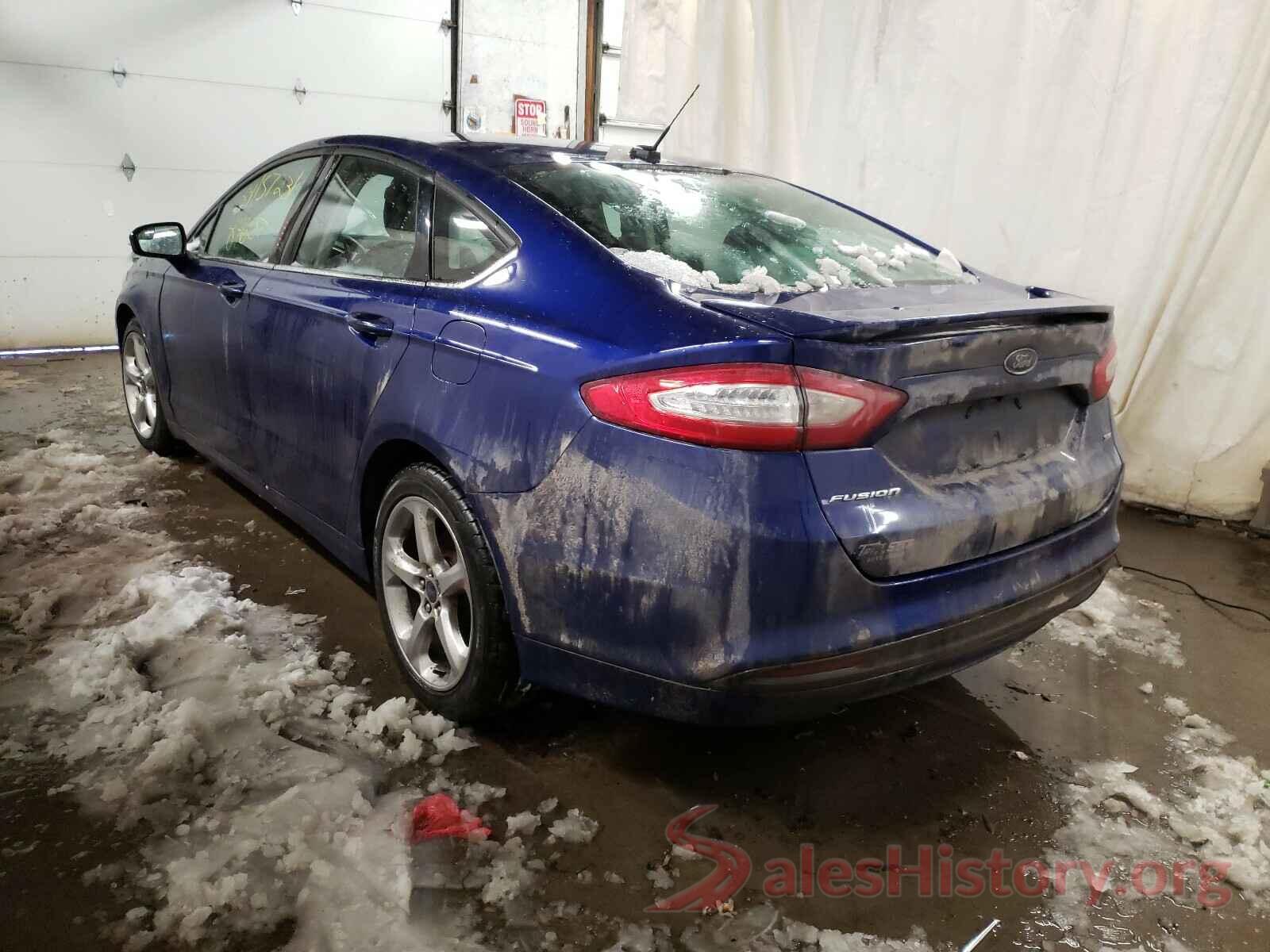 3FA6P0H7XGR338660 2016 FORD FUSION