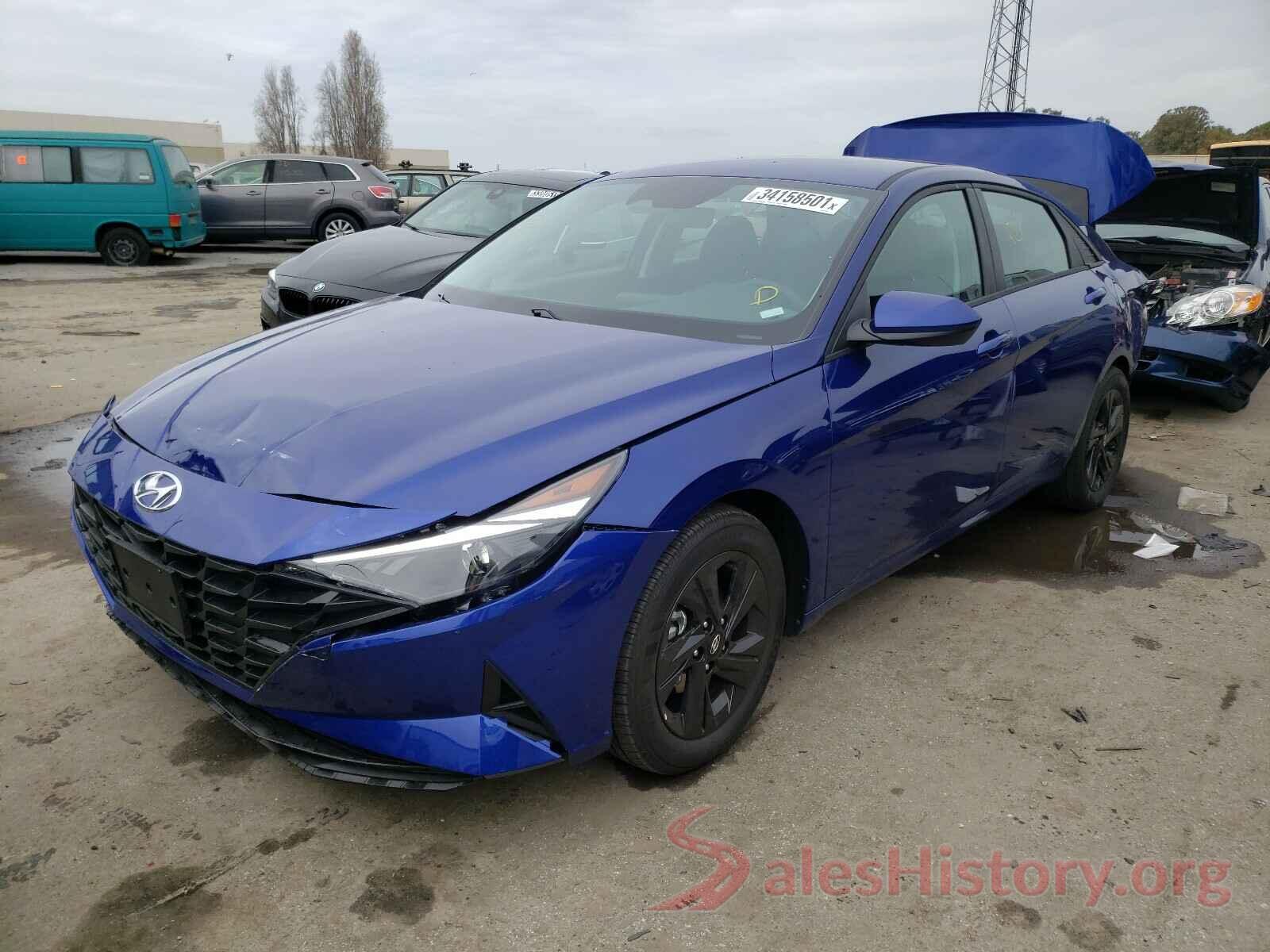 5NPLM4AG7MH008691 2021 HYUNDAI ELANTRA