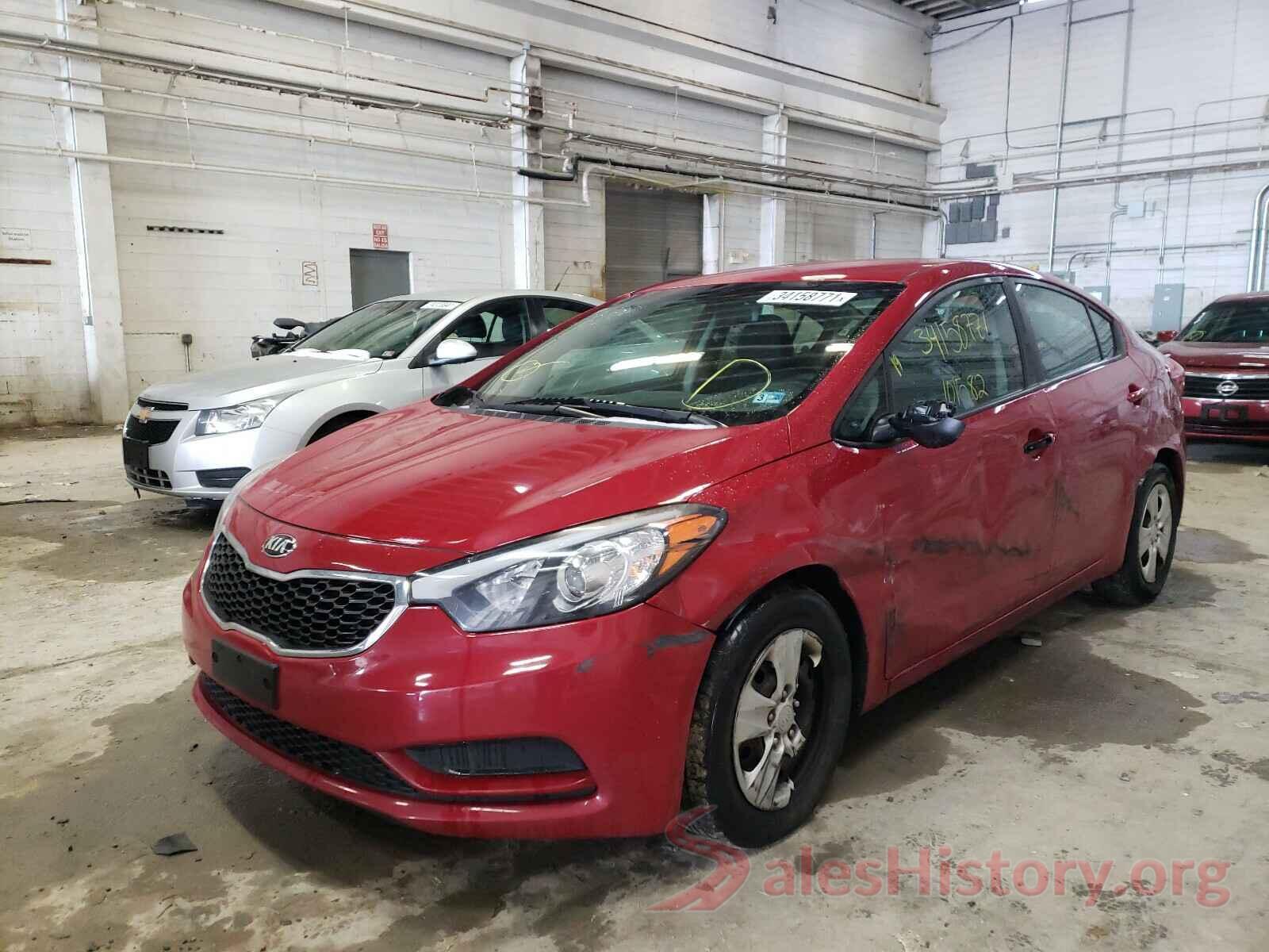 KNAFK4A68G5597925 2016 KIA FORTE