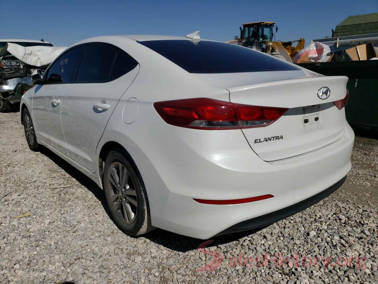 5NPD84LF2HH137960 2017 HYUNDAI ELANTRA