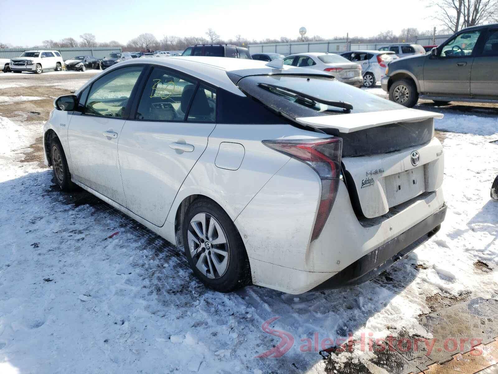 JTDKARFU4H3051015 2017 TOYOTA PRIUS