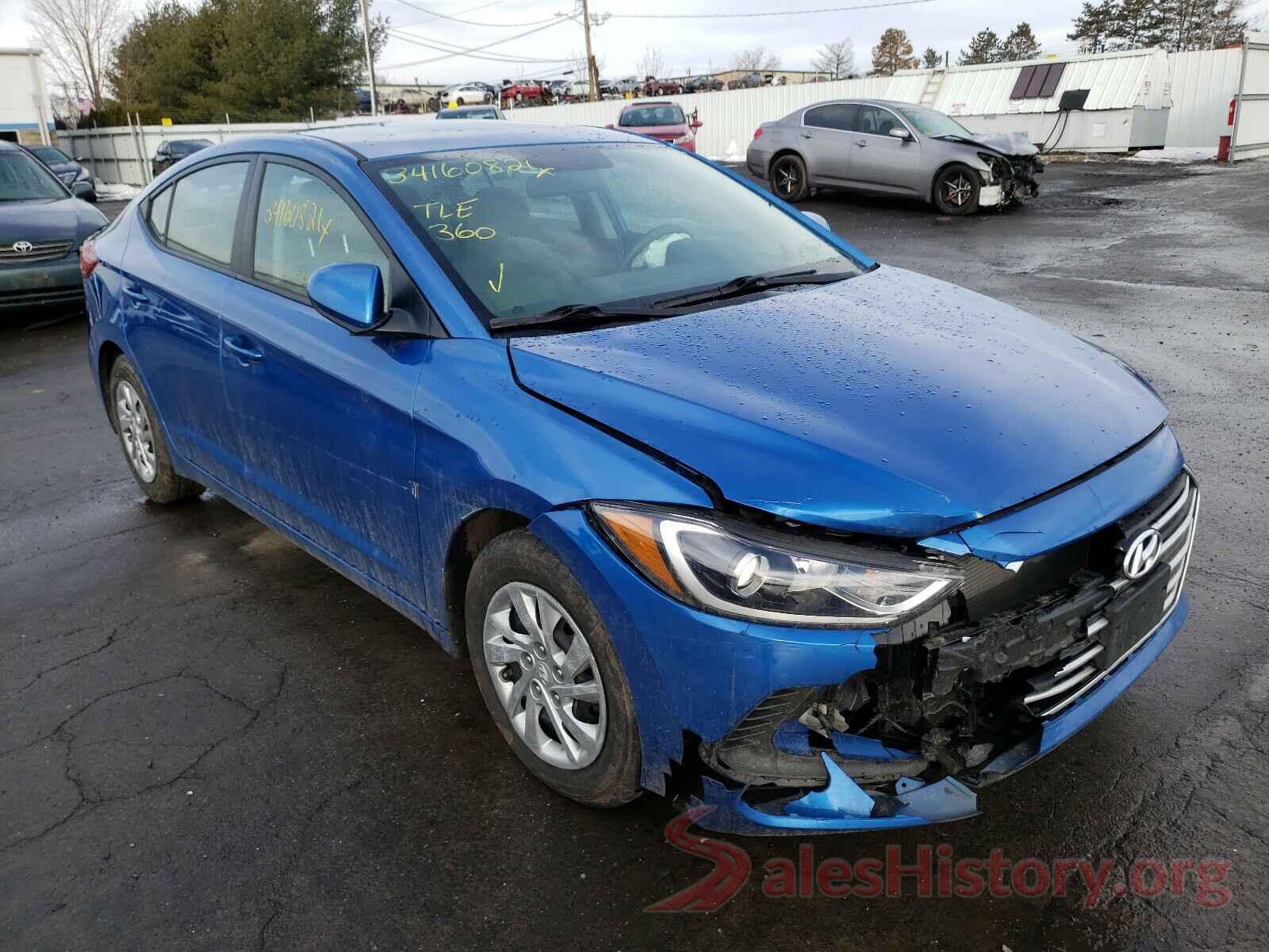 KMHD74LF0JU537834 2018 HYUNDAI ELANTRA