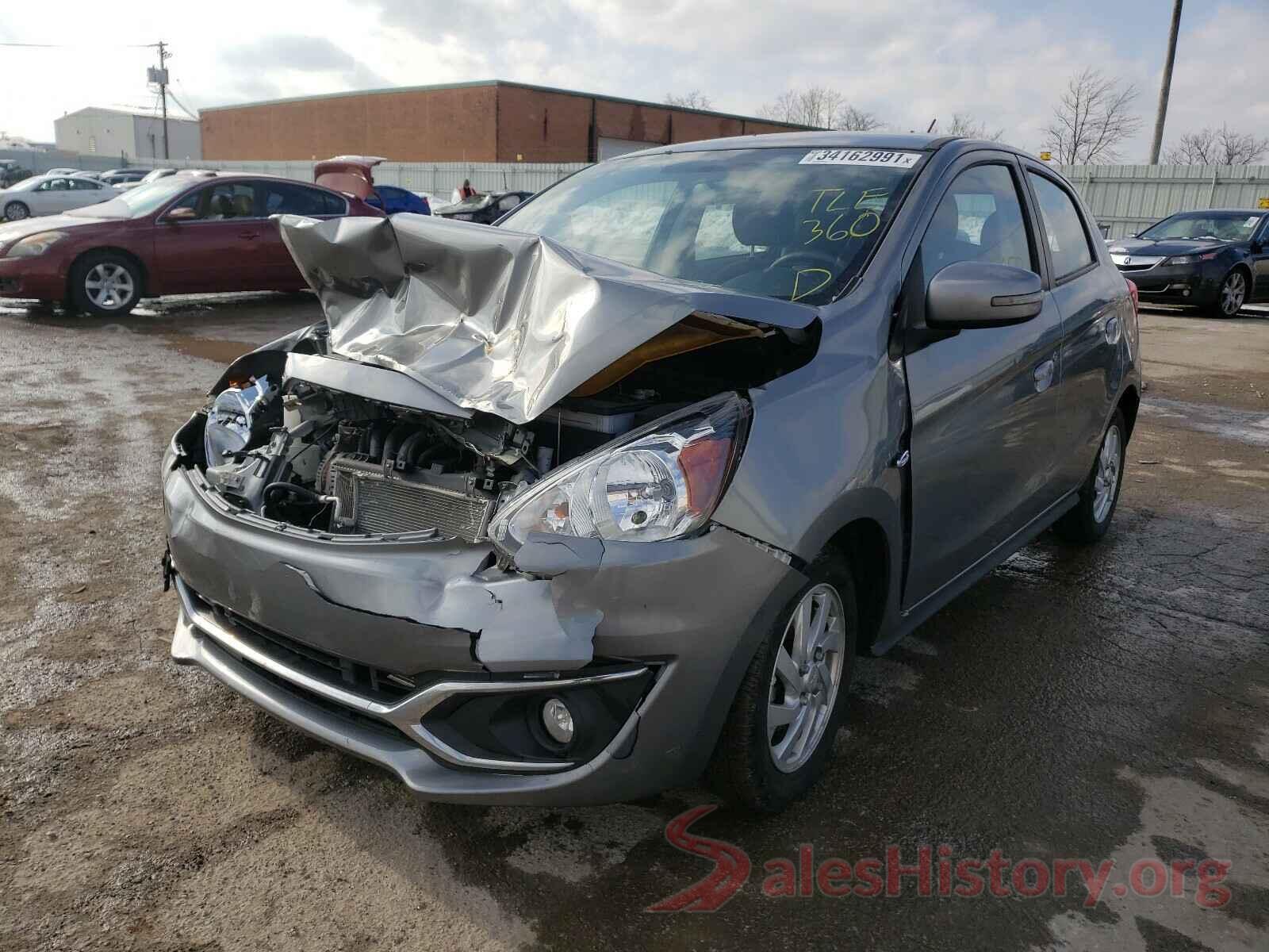 ML32A4HJXJH004492 2018 MITSUBISHI MIRAGE