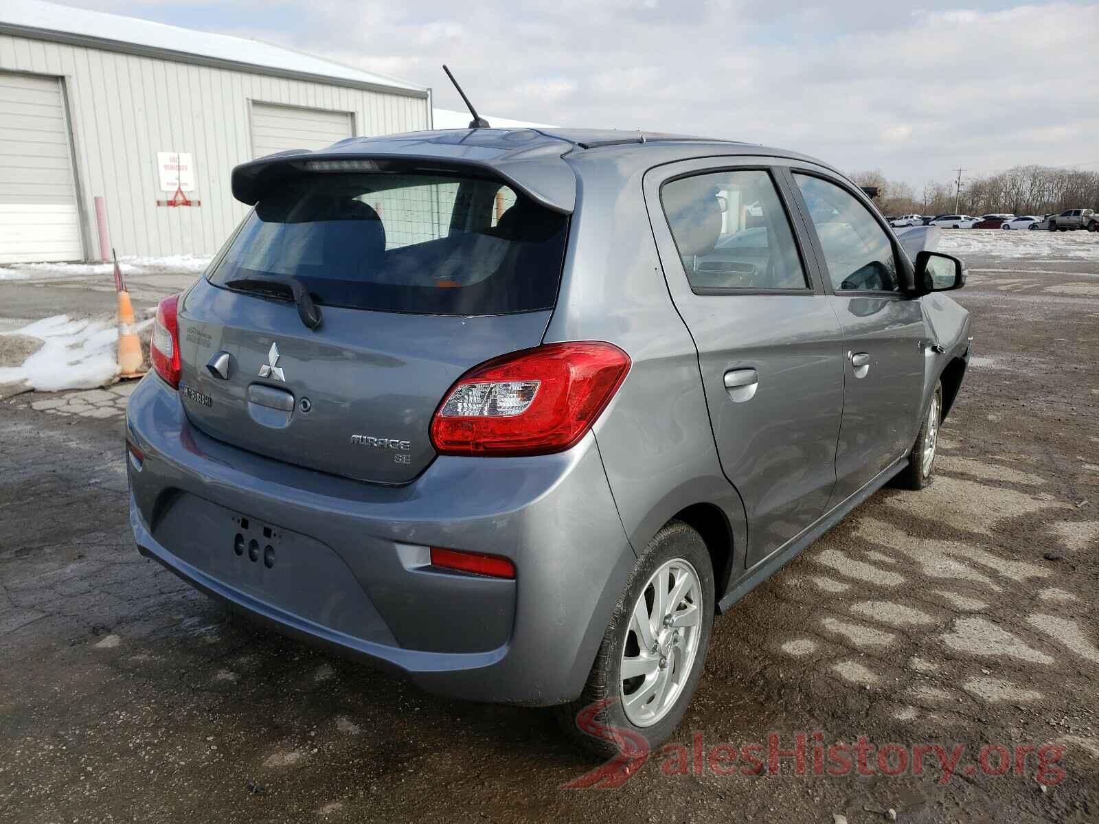 ML32A4HJXJH004492 2018 MITSUBISHI MIRAGE