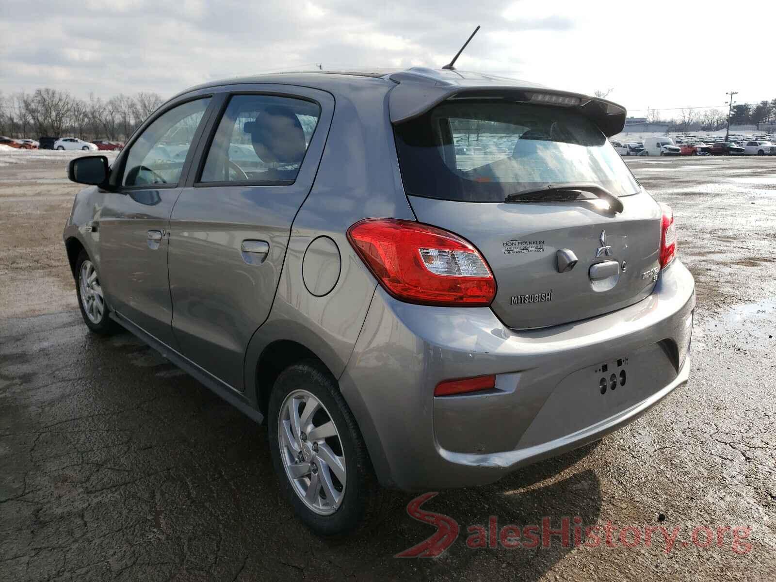 ML32A4HJXJH004492 2018 MITSUBISHI MIRAGE