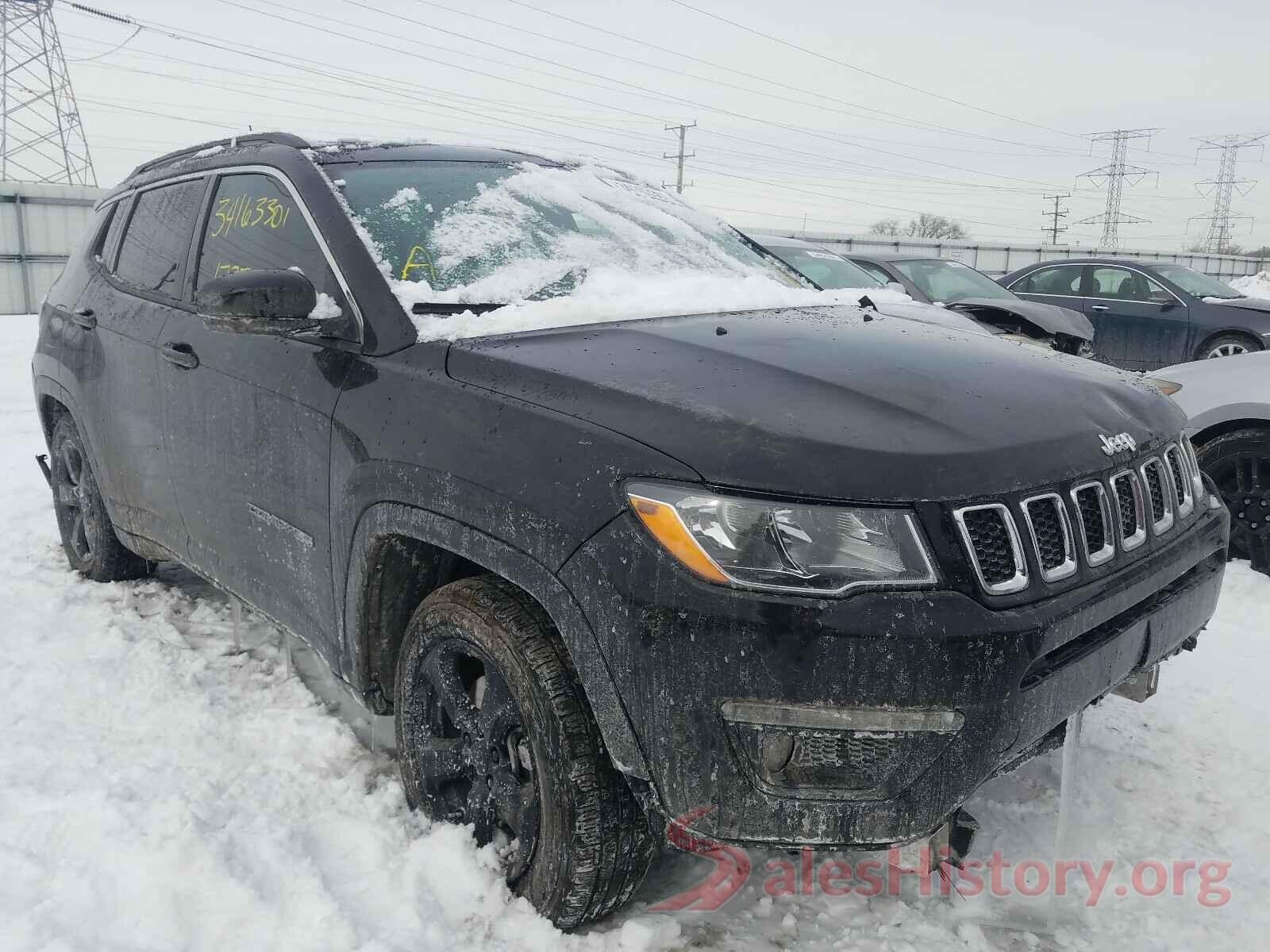 3C4NJCBB1LT205823 2020 JEEP COMPASS