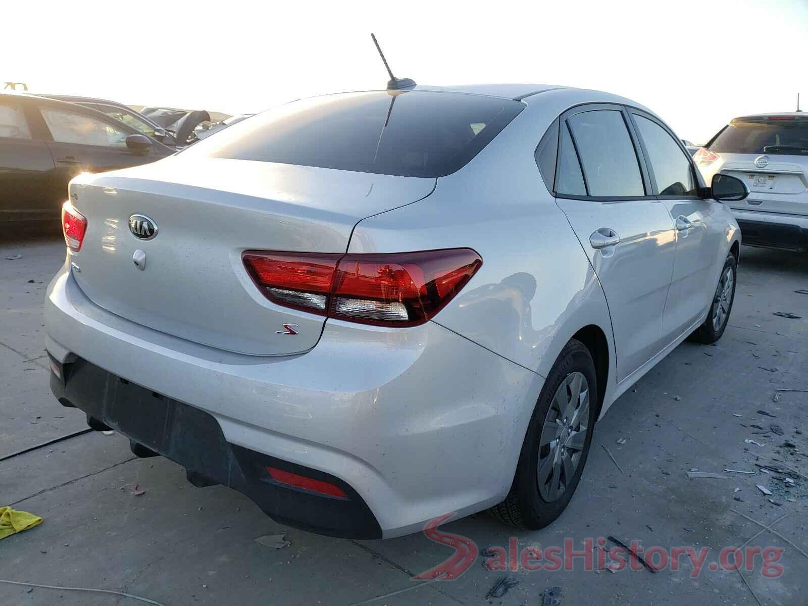 3KPA24AD2LE355254 2020 KIA RIO