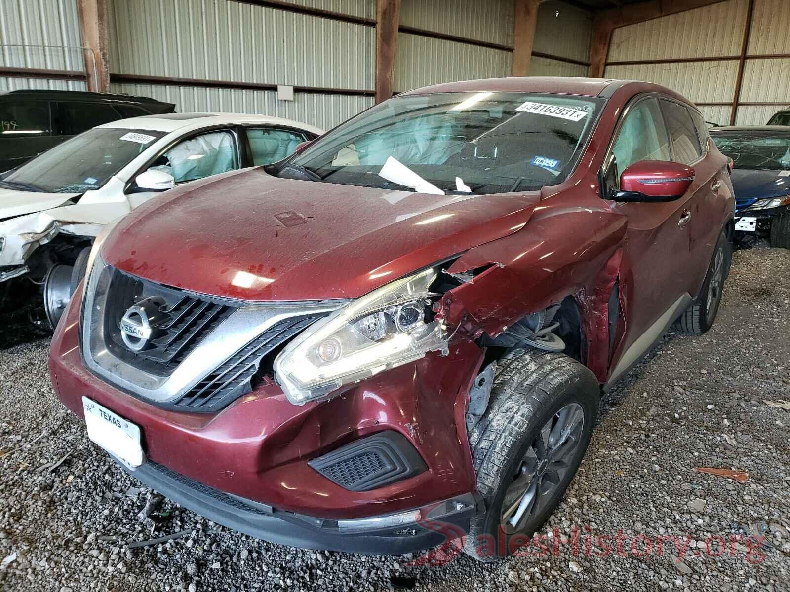 5N1AZ2MGXGN109586 2016 NISSAN MURANO