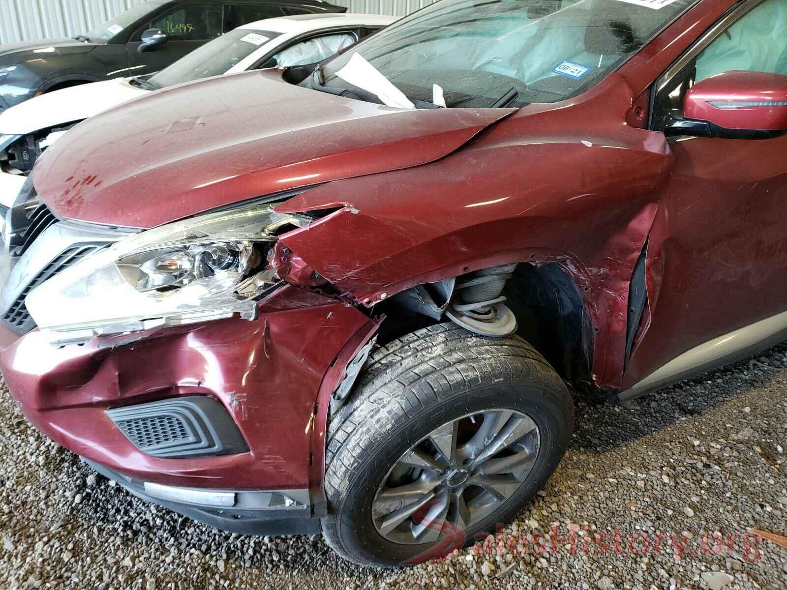 5N1AZ2MGXGN109586 2016 NISSAN MURANO