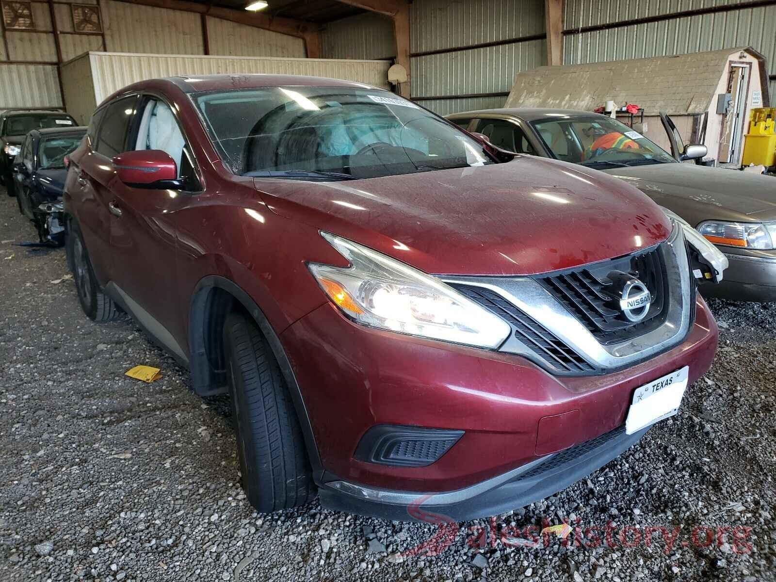 5N1AZ2MGXGN109586 2016 NISSAN MURANO