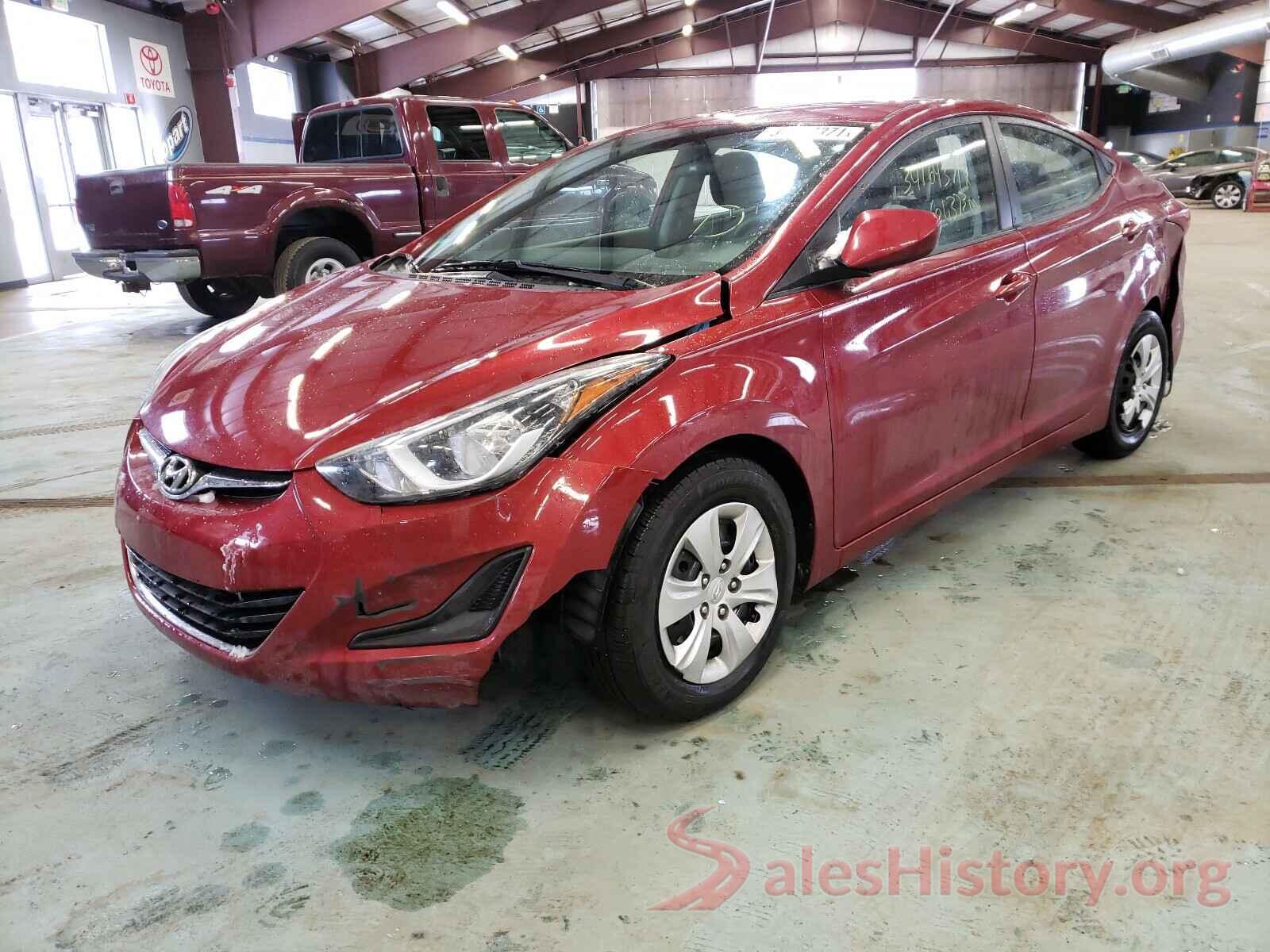 5NPDH4AE1GH681293 2016 HYUNDAI ELANTRA