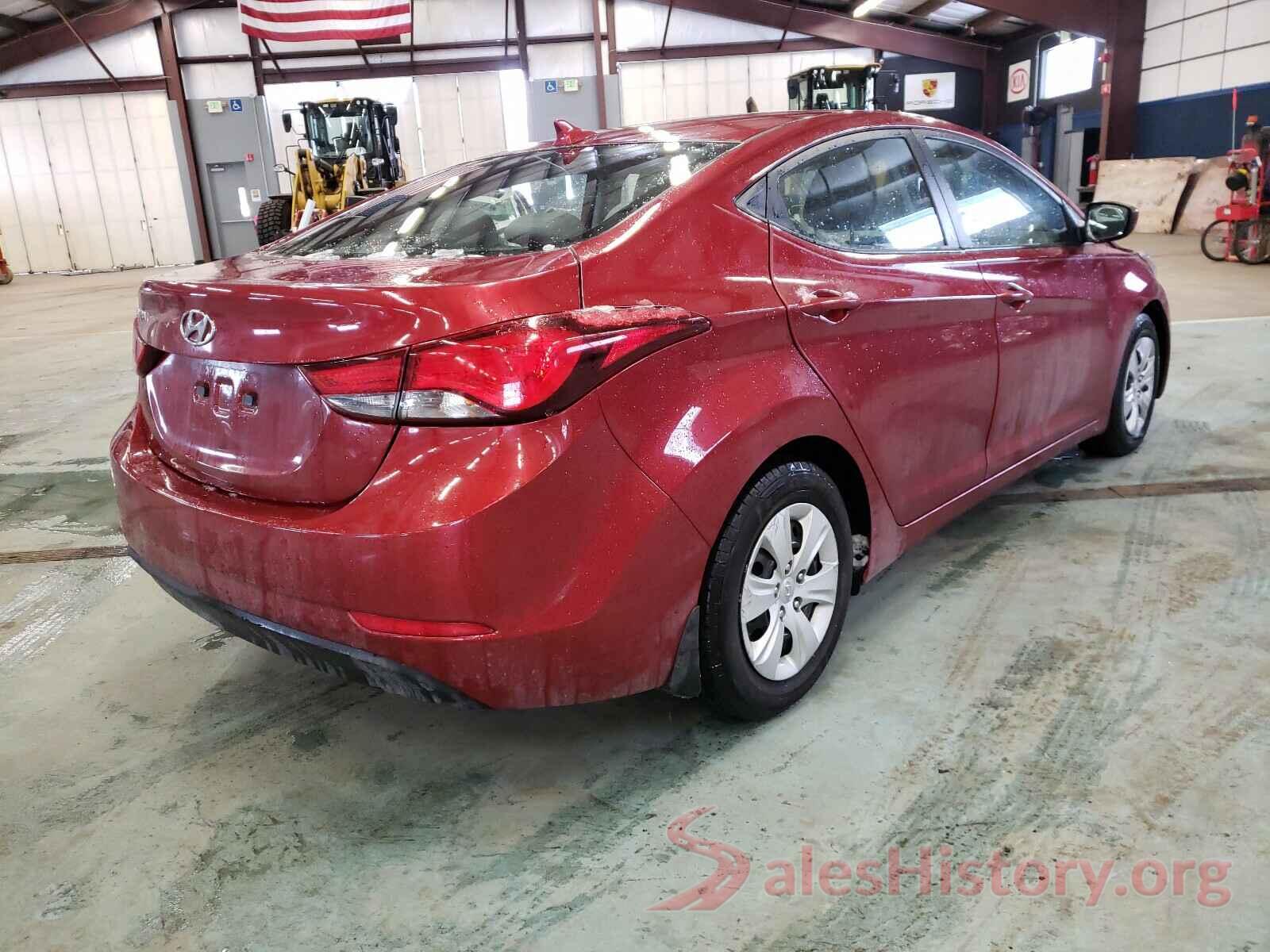 5NPDH4AE1GH681293 2016 HYUNDAI ELANTRA