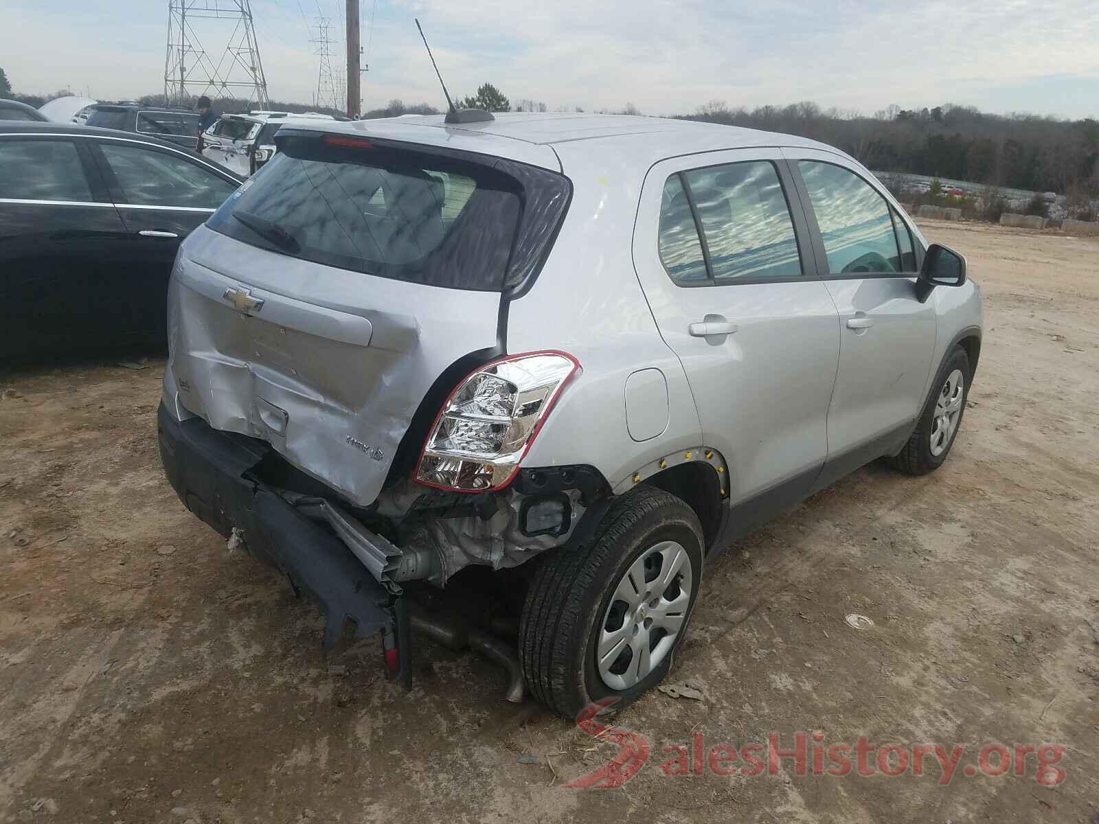 KL7CJKSB2GB761743 2016 CHEVROLET TRAX