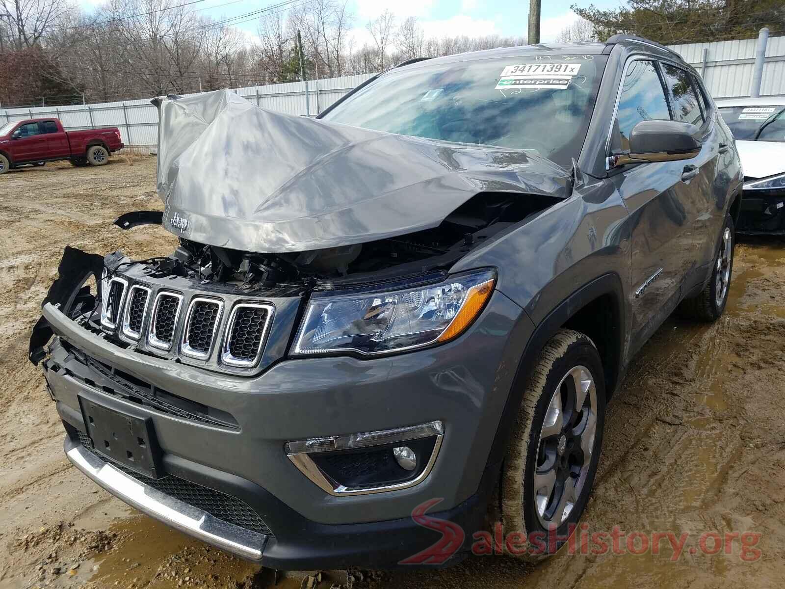 3C4NJDCB2LT123507 2020 JEEP COMPASS