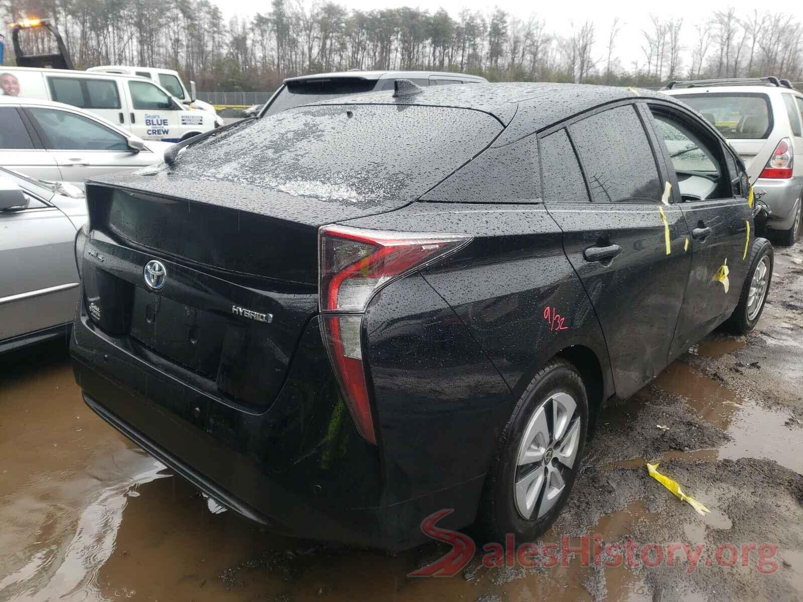 JTDKARFU9H3043427 2017 TOYOTA PRIUS