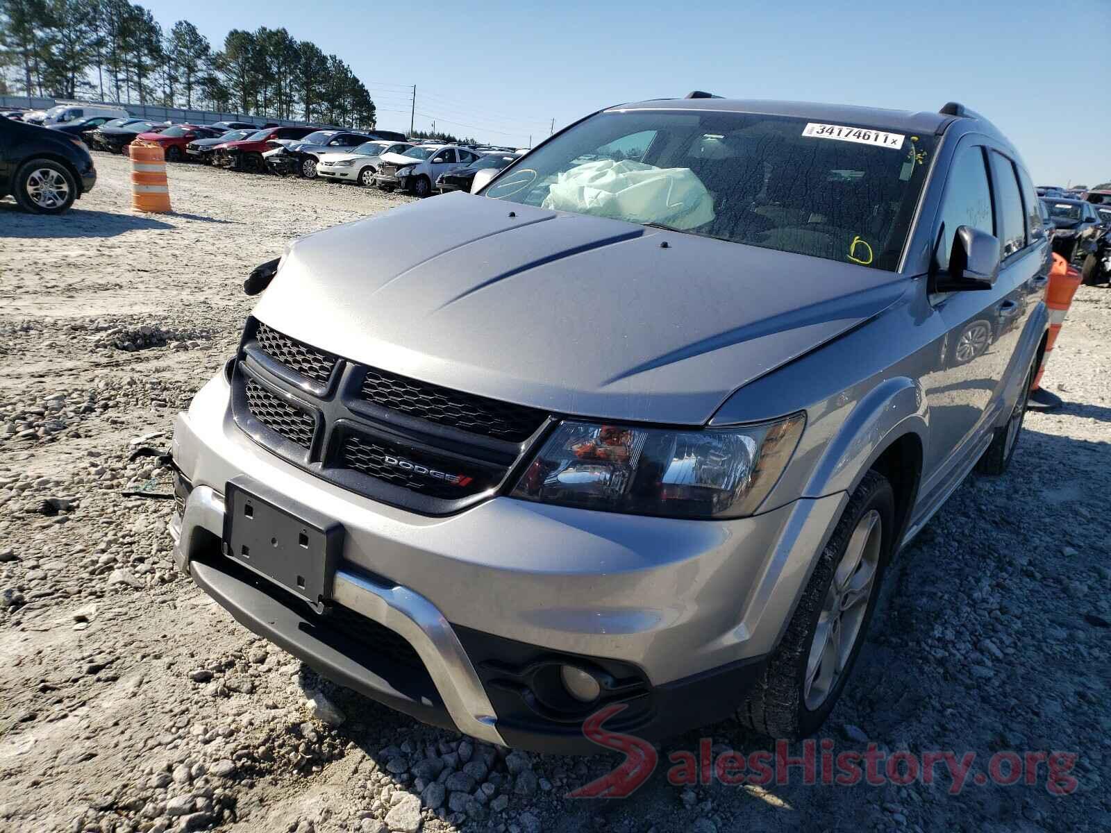 3C4PDCGG1HT617669 2017 DODGE JOURNEY