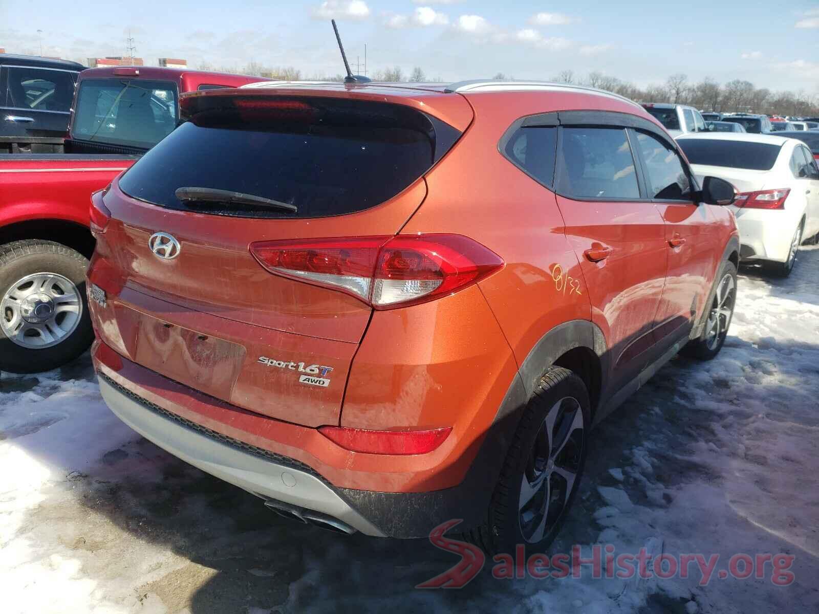 KM8J3CA21HU300692 2017 HYUNDAI TUCSON