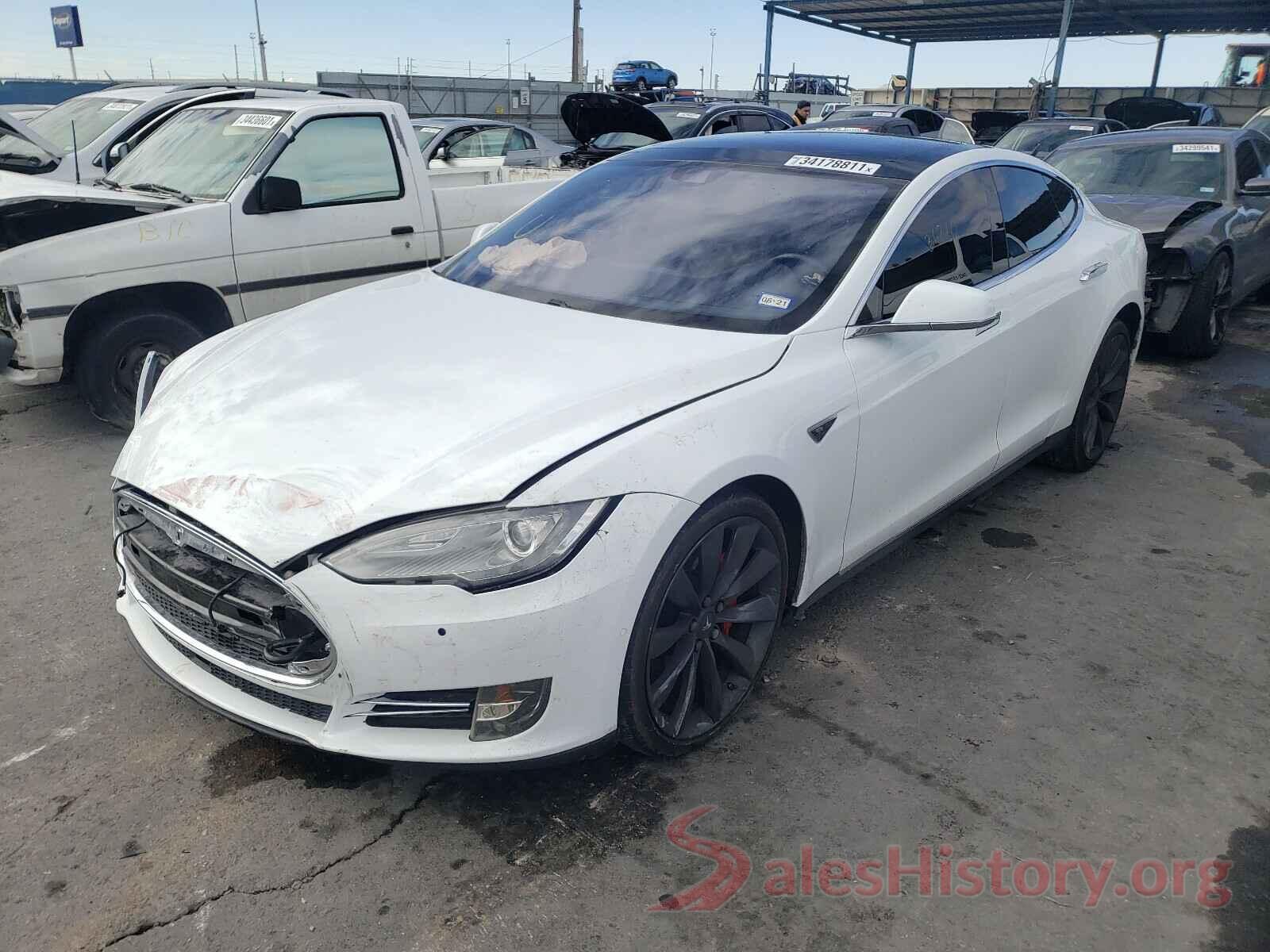 5YJSA1E42GF128307 2016 TESLA MODEL S