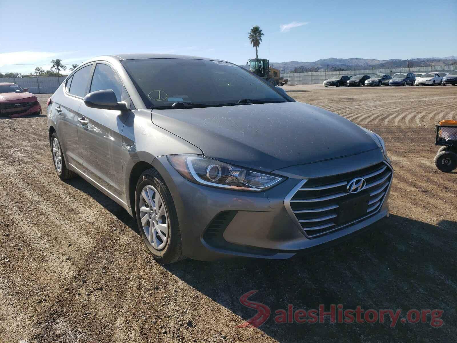 5NPD74LF7JH310736 2018 HYUNDAI ELANTRA