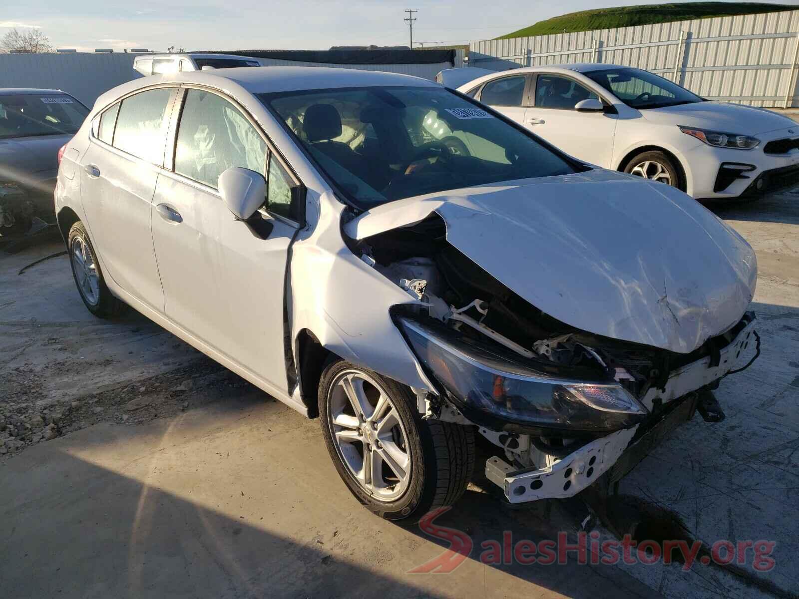 3G1BE6SM7JS609540 2018 CHEVROLET CRUZE