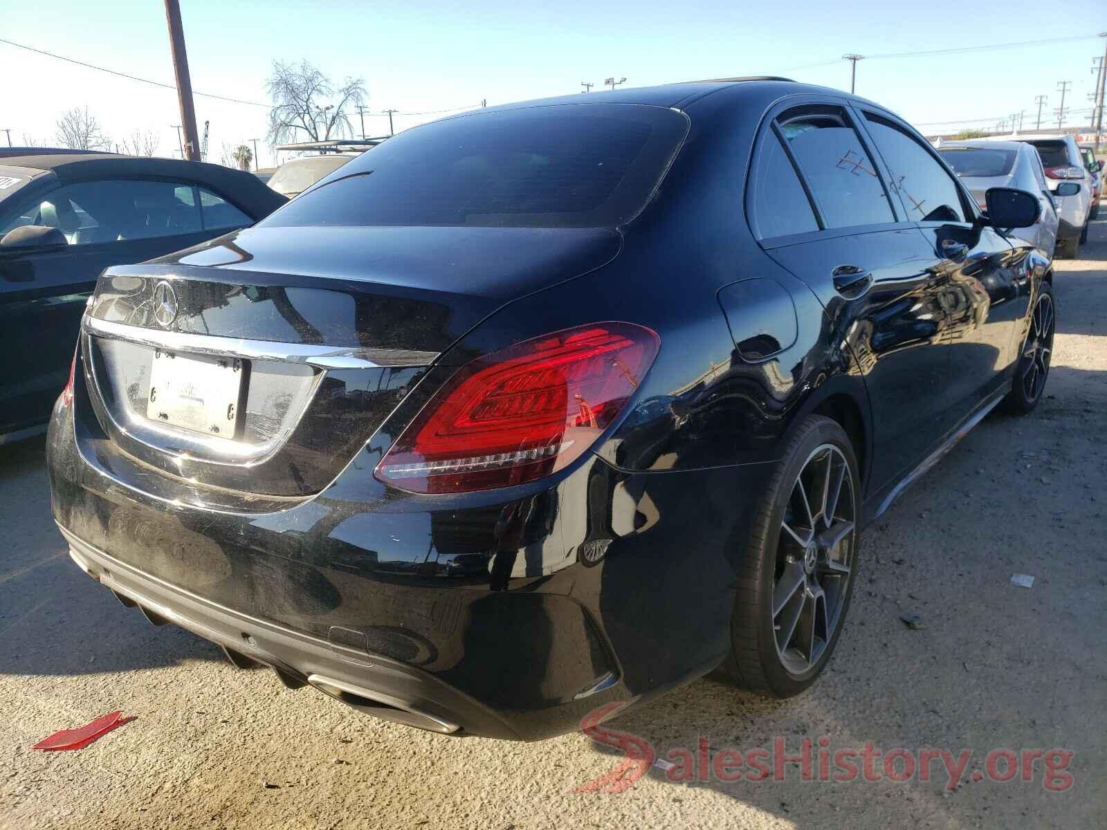 55SWF8DB3KU284410 2019 MERCEDES-BENZ C CLASS