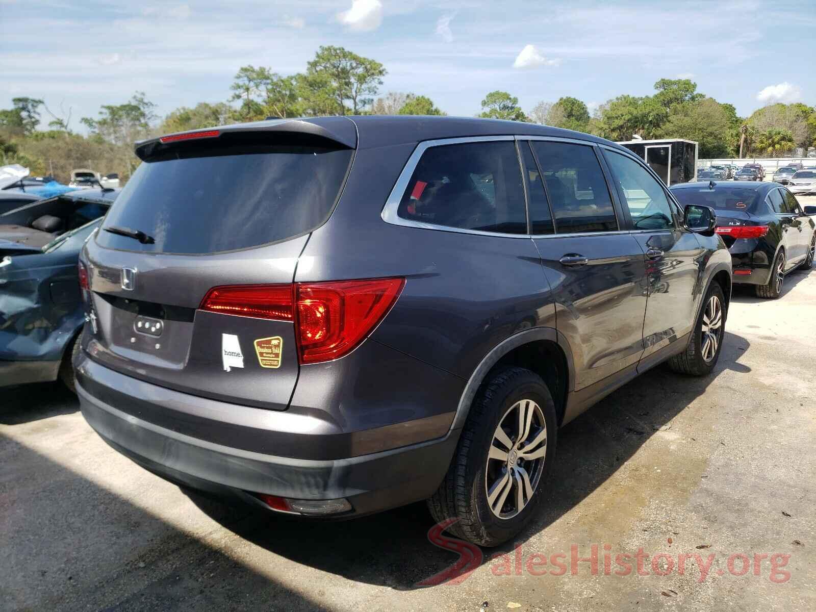 5FNYF5H71GB029471 2016 HONDA PILOT