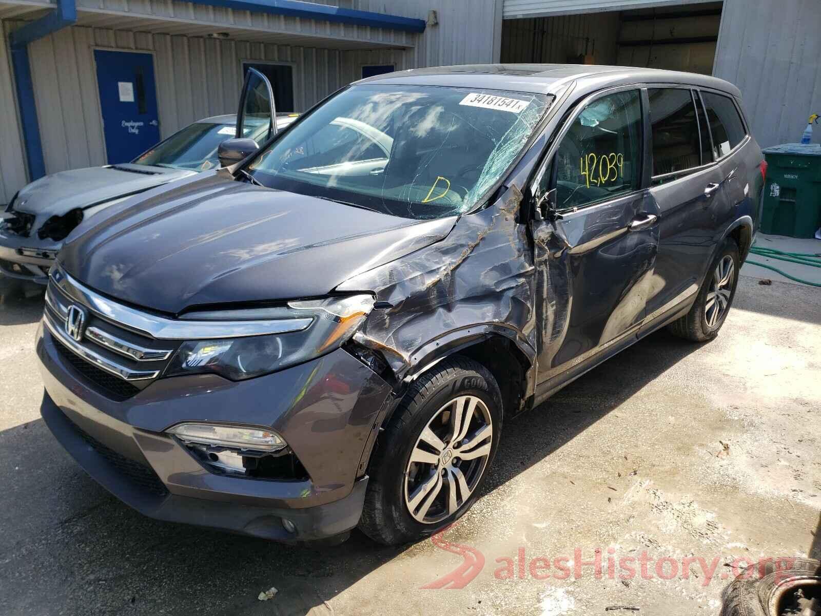 5FNYF5H71GB029471 2016 HONDA PILOT