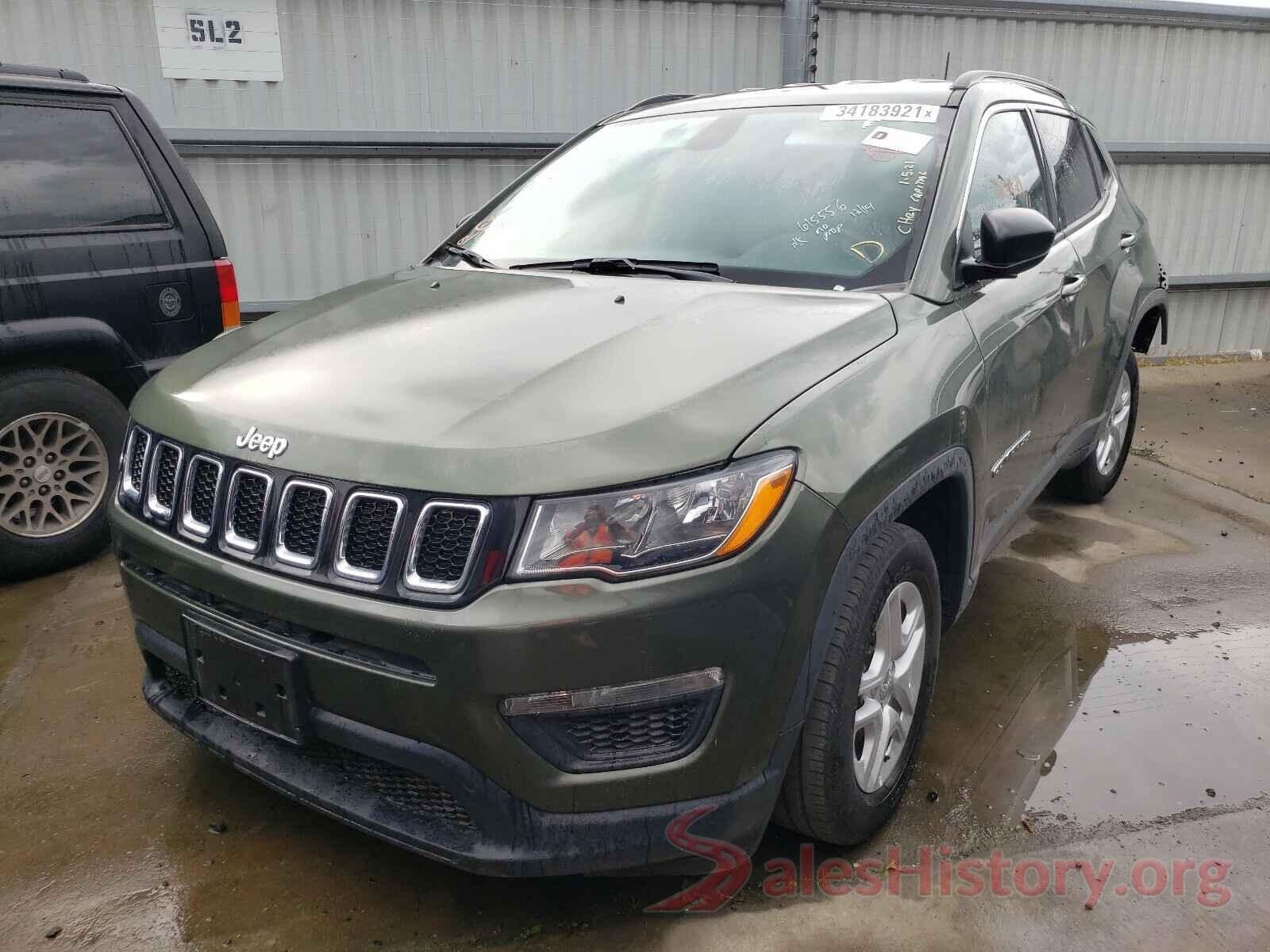 3C4NJCAB5KT615556 2019 JEEP COMPASS