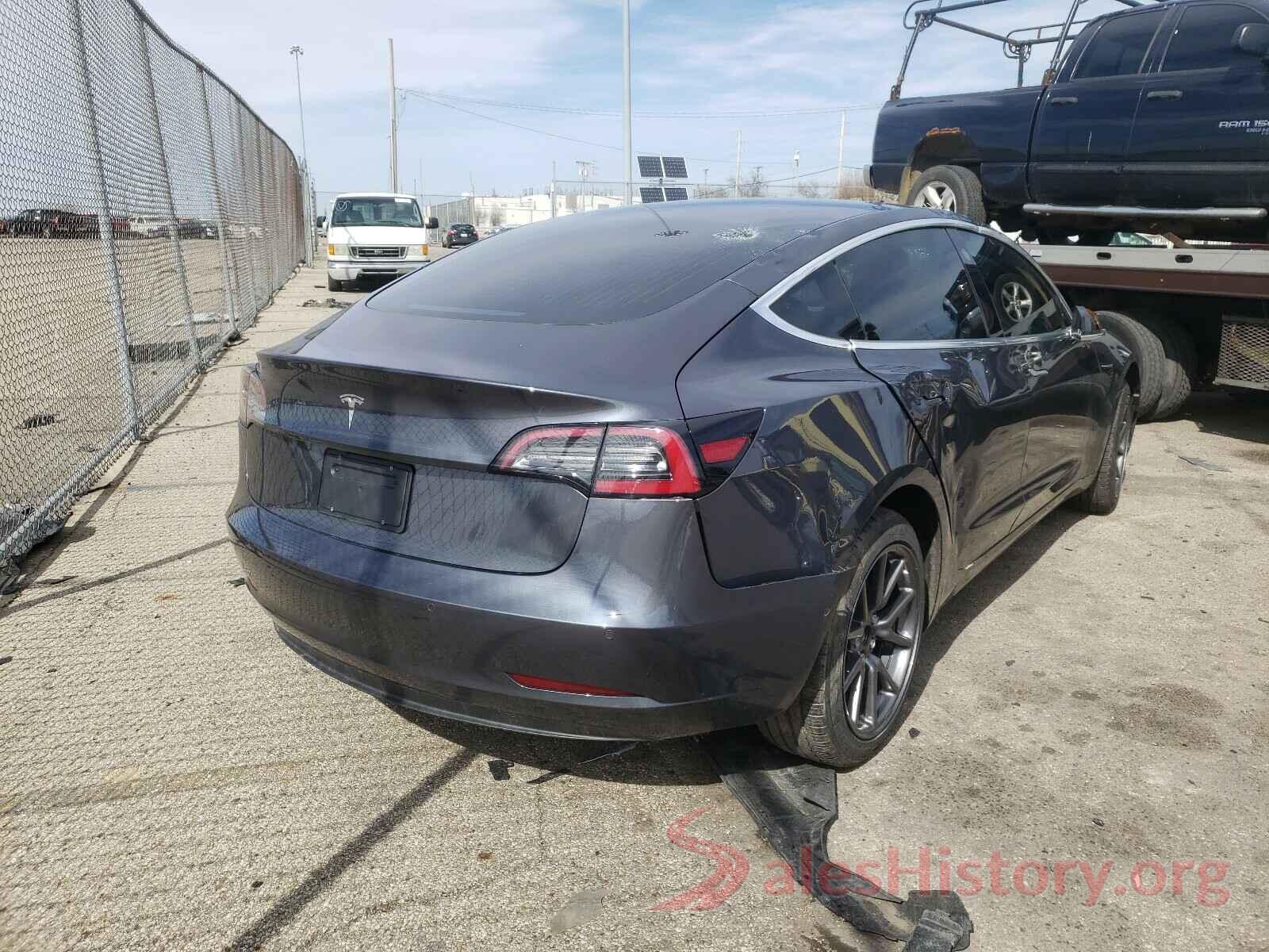 5YJ3E1EA3KF396452 2019 TESLA MODEL 3