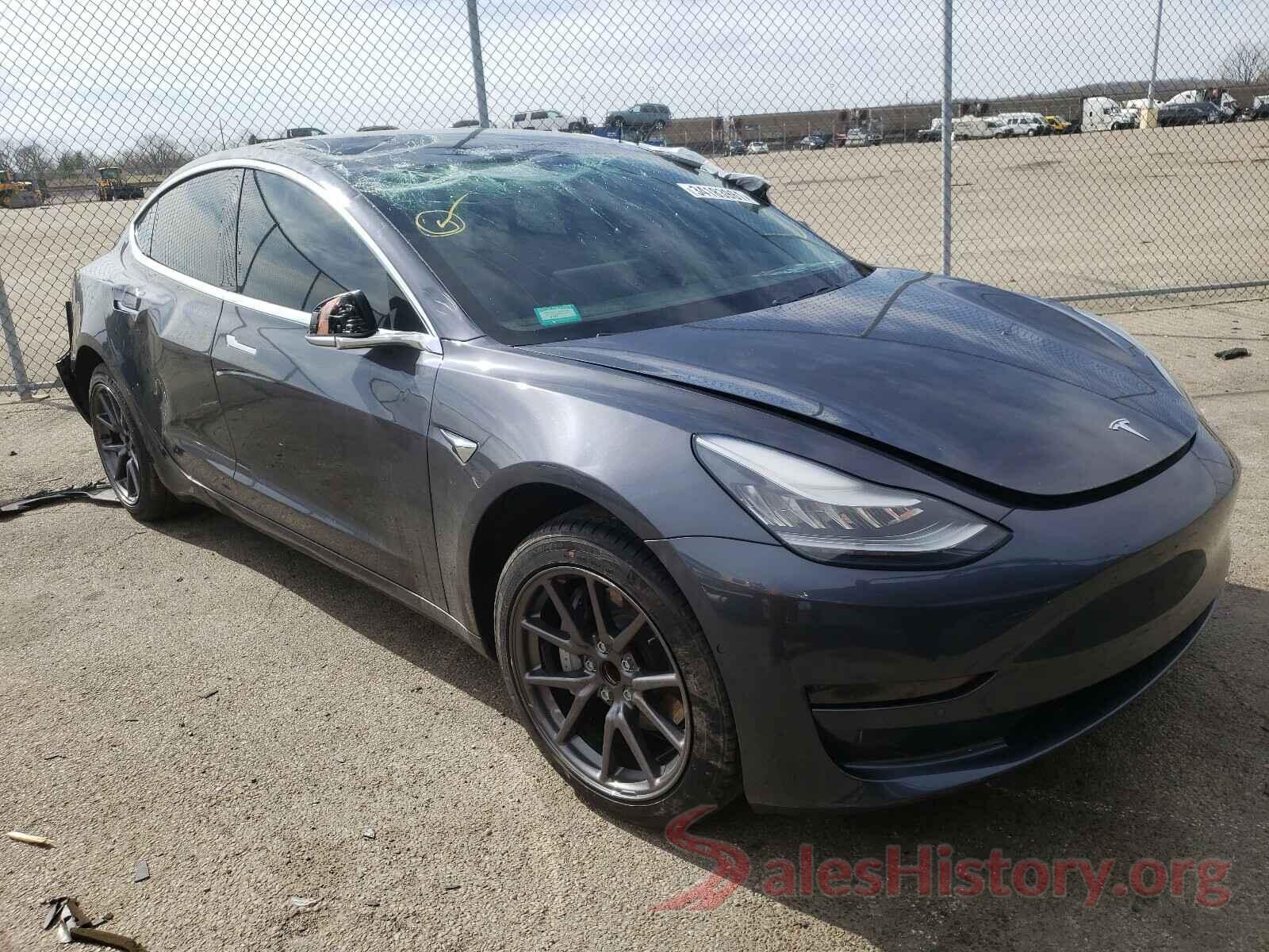 5YJ3E1EA3KF396452 2019 TESLA MODEL 3