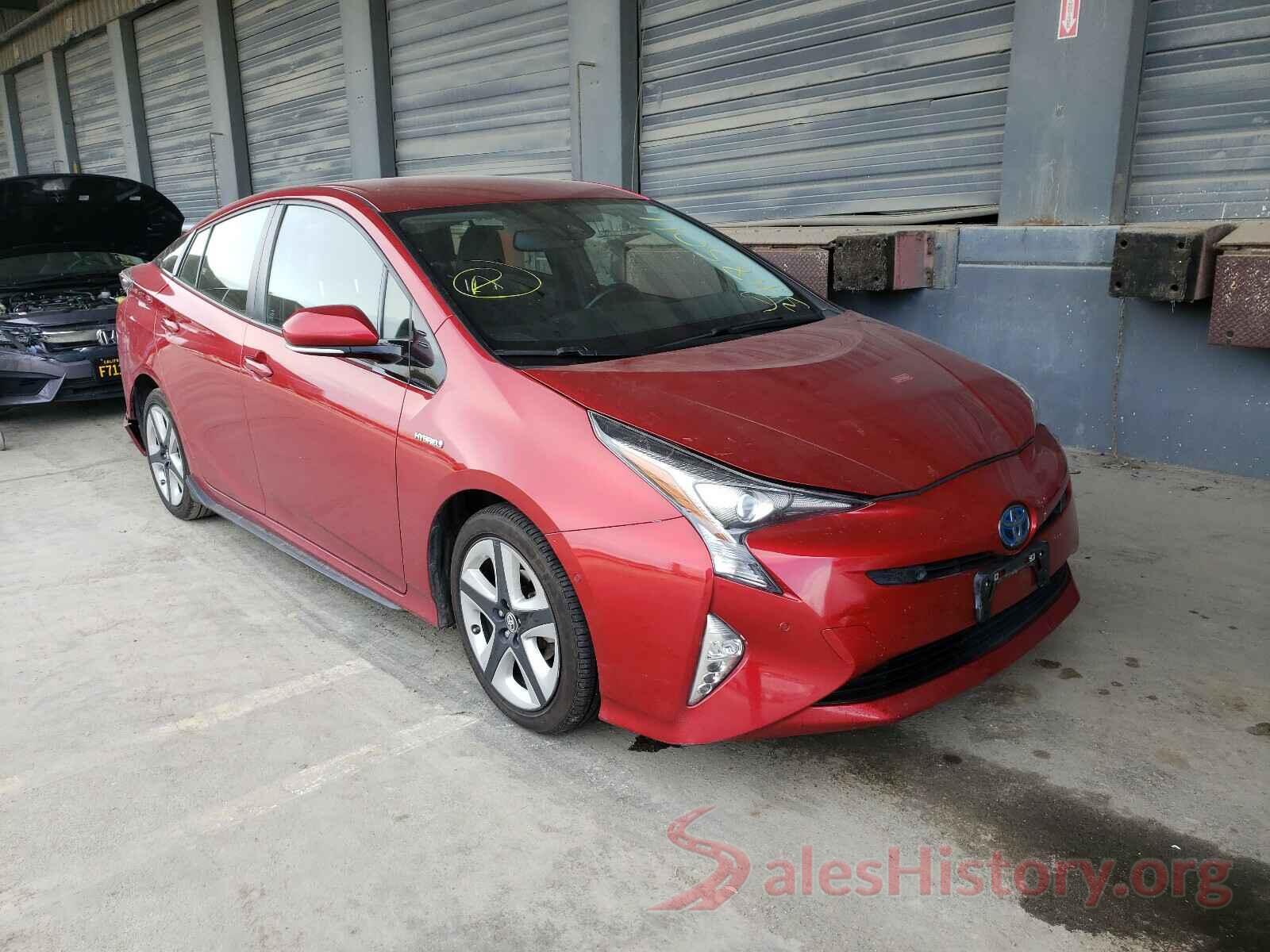 JTDKARFU9H3540557 2017 TOYOTA PRIUS