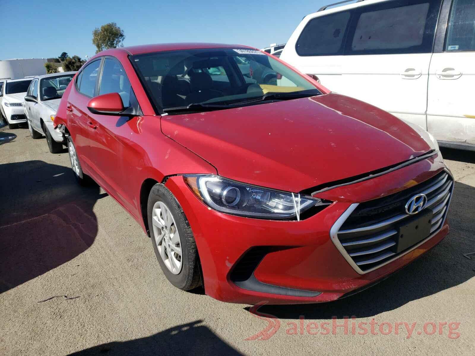 5NPD74LF4HH191294 2017 HYUNDAI ELANTRA