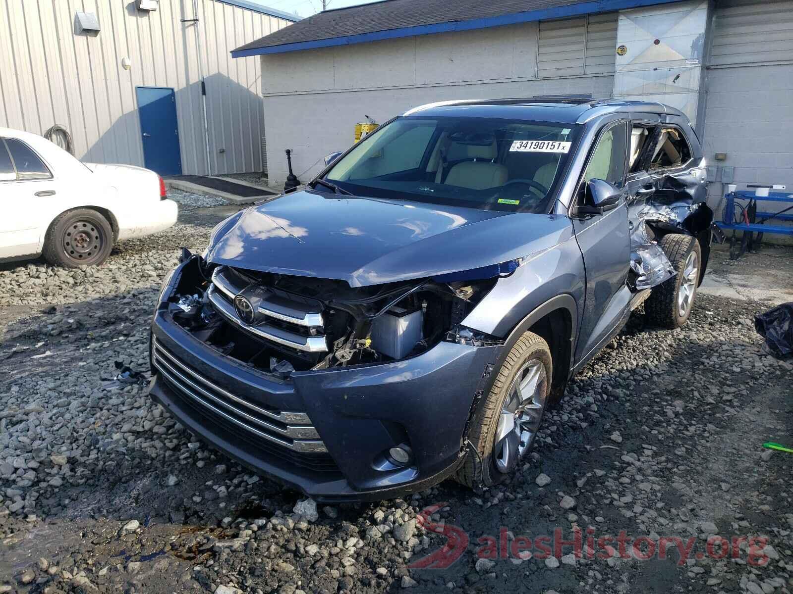 5TDDZRFH8HS483948 2017 TOYOTA HIGHLANDER