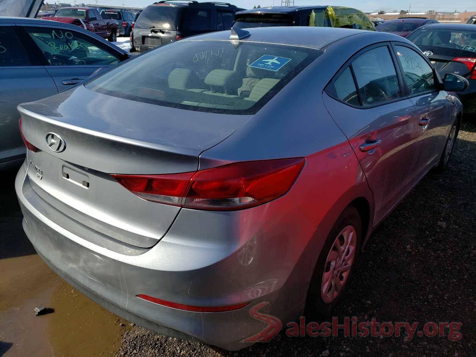 5NPD74LF5HH181731 2017 HYUNDAI ELANTRA