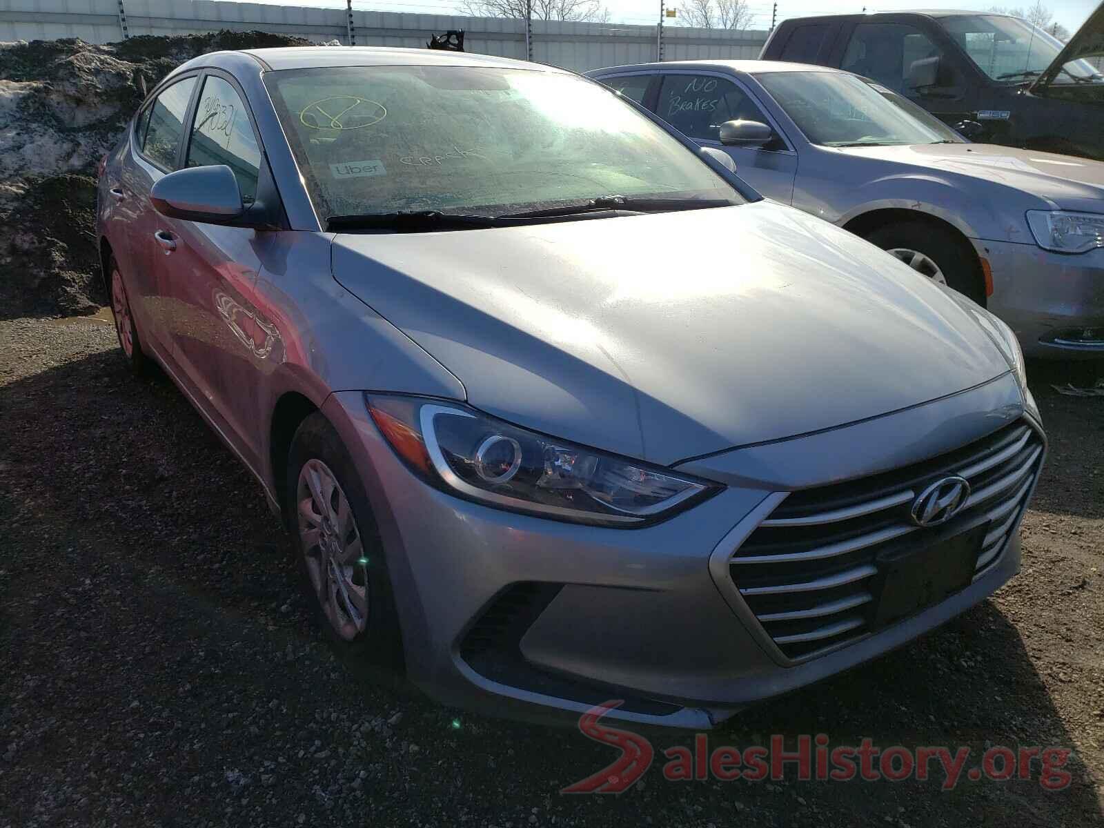 5NPD74LF5HH181731 2017 HYUNDAI ELANTRA