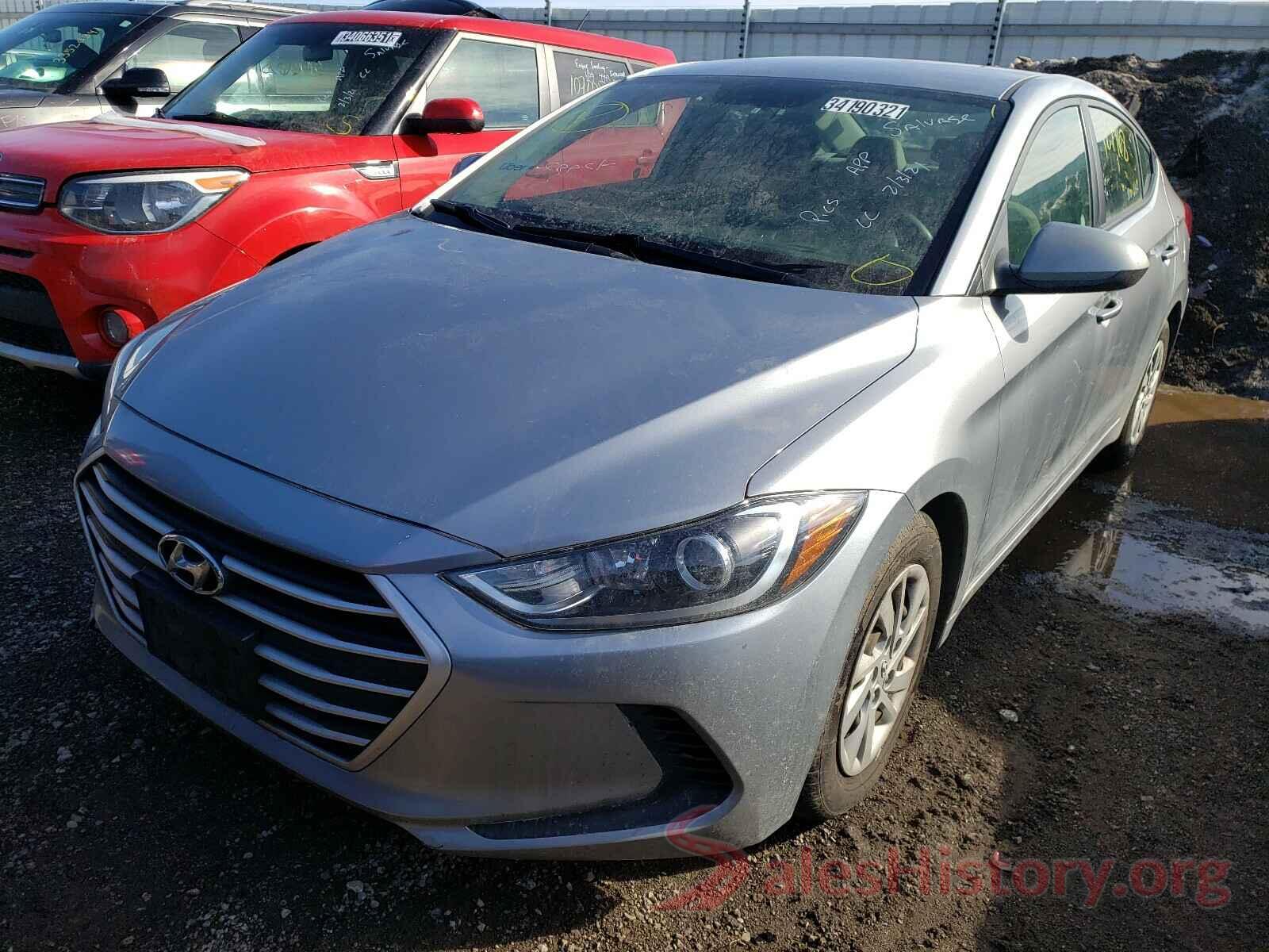 5NPD74LF5HH181731 2017 HYUNDAI ELANTRA